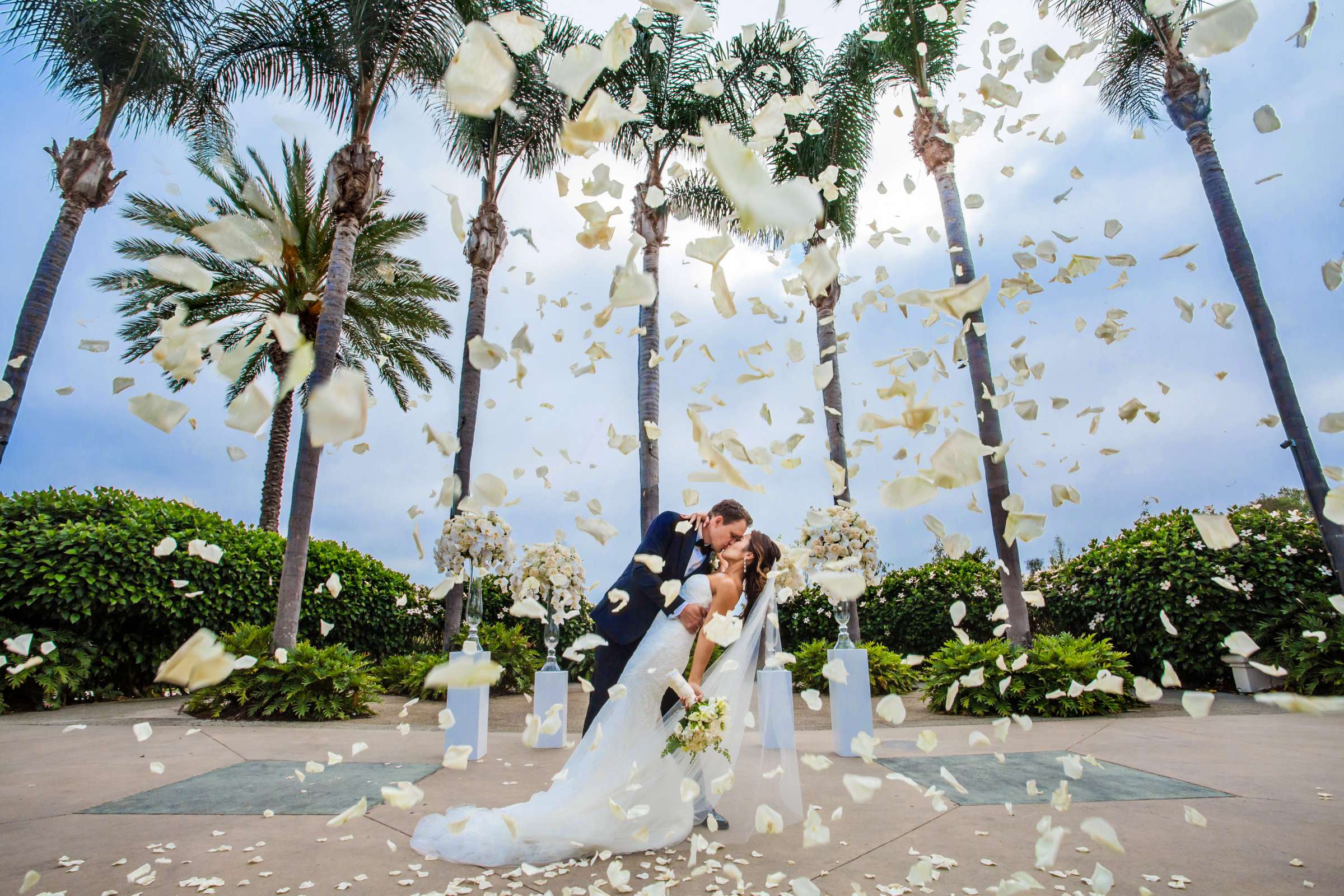 Park Hyatt Aviara Wedding coordinated by White Lace Events & Design, Kim and Ryan Wedding Photo #1 by True Photography