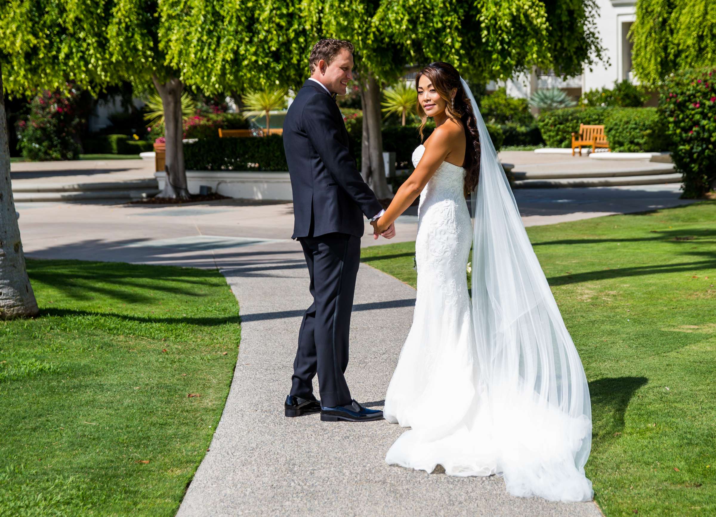 Park Hyatt Aviara Wedding coordinated by White Lace Events & Design, Kim and Ryan Wedding Photo #62 by True Photography