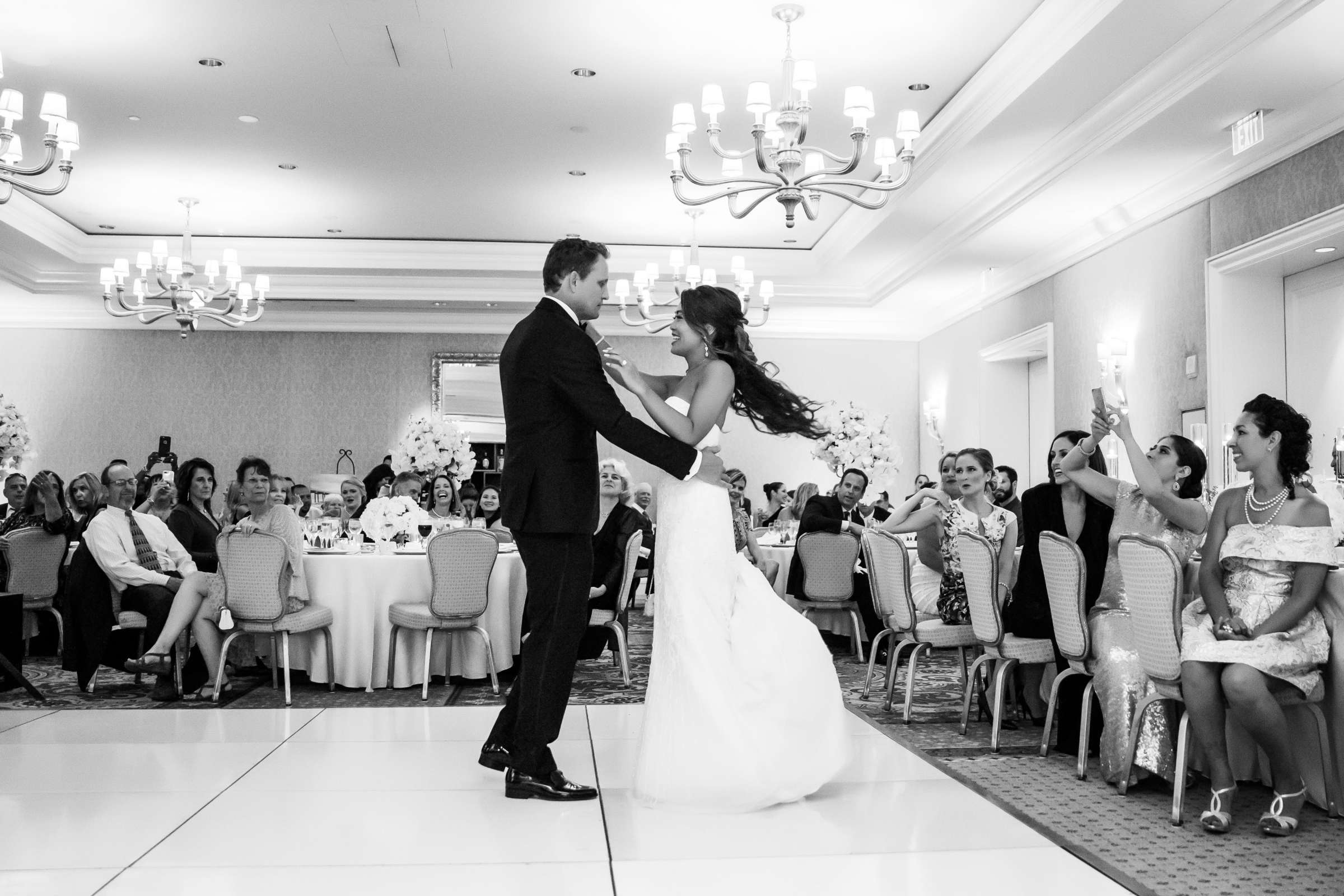 Park Hyatt Aviara Wedding coordinated by White Lace Events & Design, Kim and Ryan Wedding Photo #115 by True Photography