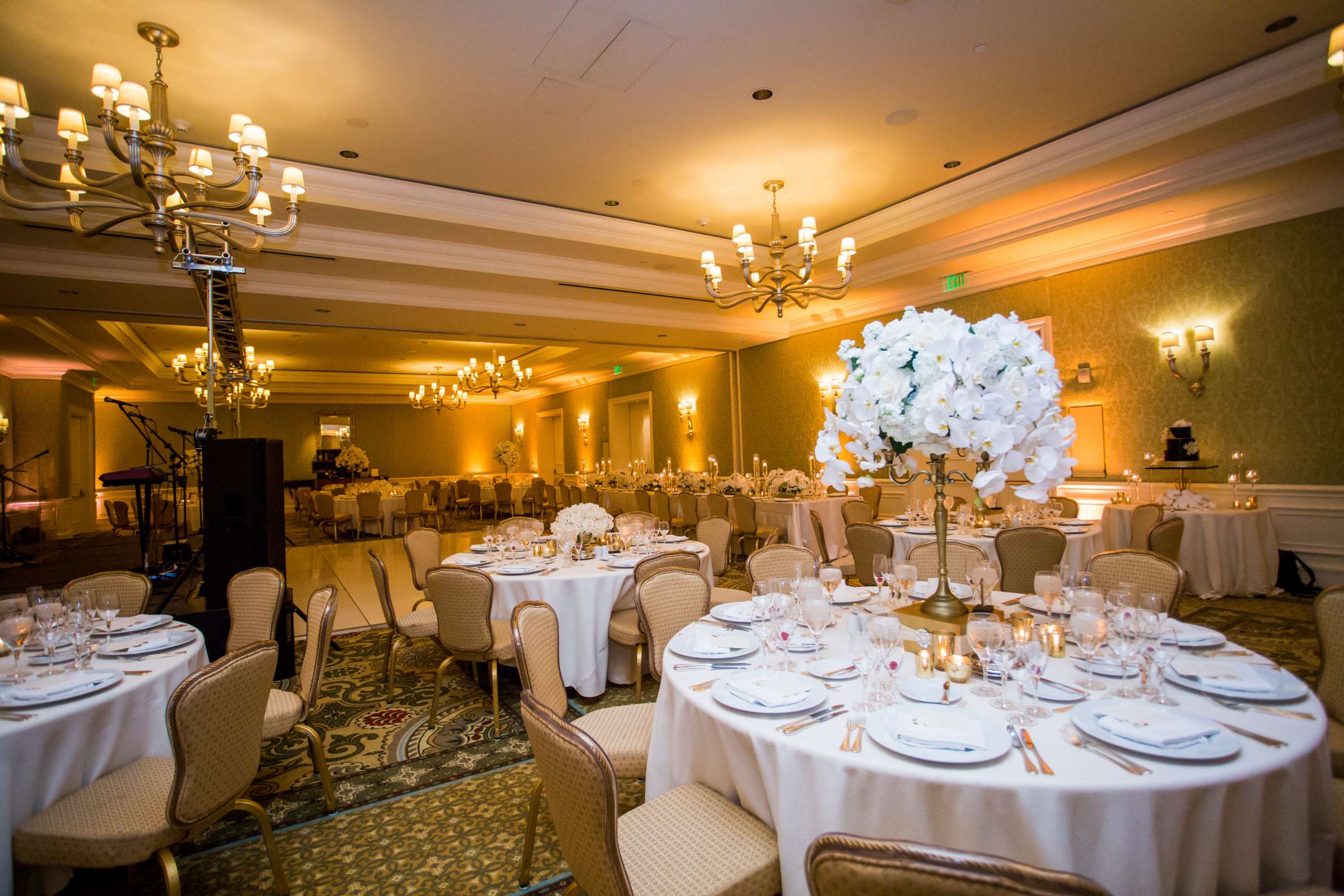 Park Hyatt Aviara Wedding coordinated by White Lace Events & Design, Kim and Ryan Wedding Photo #168 by True Photography