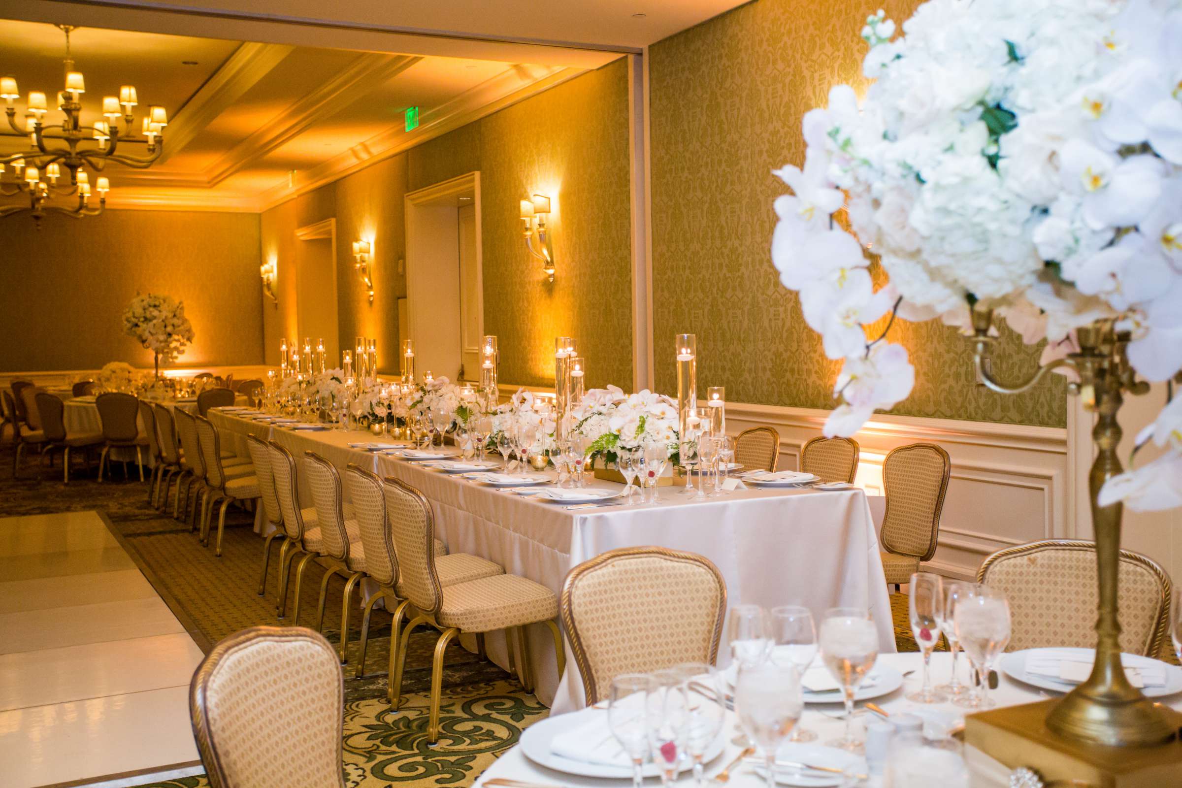 Park Hyatt Aviara Wedding coordinated by White Lace Events & Design, Kim and Ryan Wedding Photo #170 by True Photography