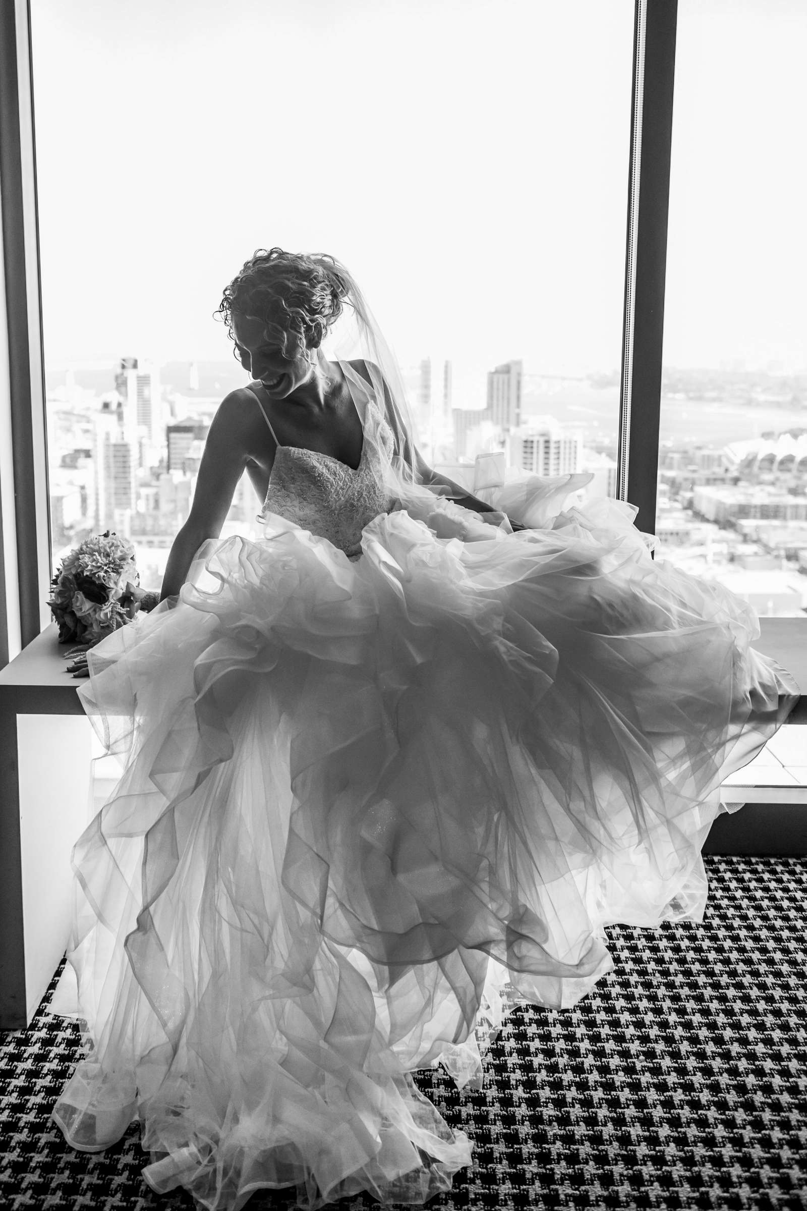 The University Club Atop Symphony Towers Wedding coordinated by Events Inspired SD, Tanya and Jason Wedding Photo #403773 by True Photography