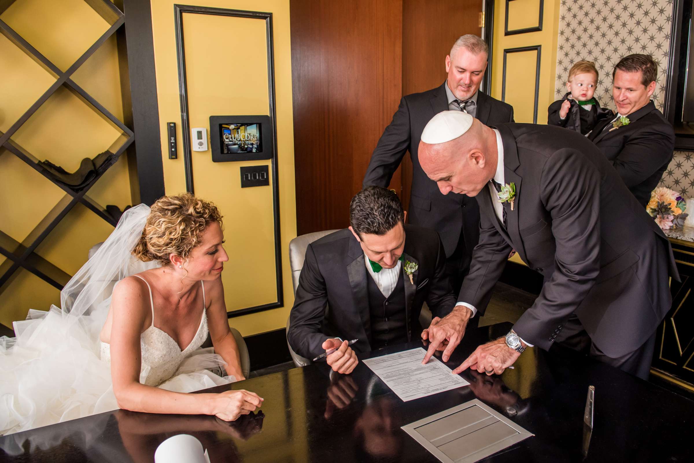 The University Club Atop Symphony Towers Wedding coordinated by Events Inspired SD, Tanya and Jason Wedding Photo #403800 by True Photography