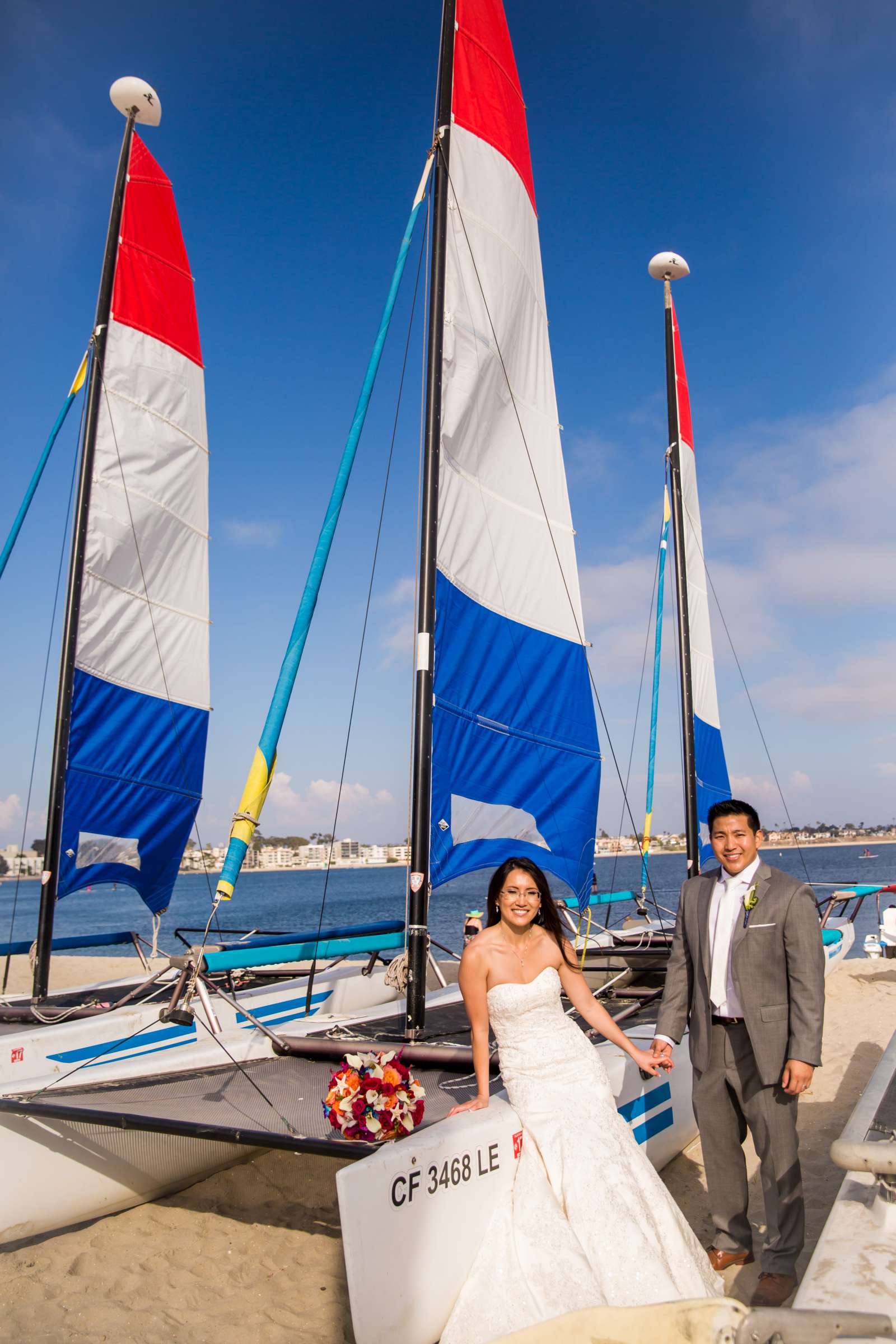 Catamaran Resort Wedding coordinated by It's All Happening! Events, Jinwen and Christopher Wedding Photo #404567 by True Photography