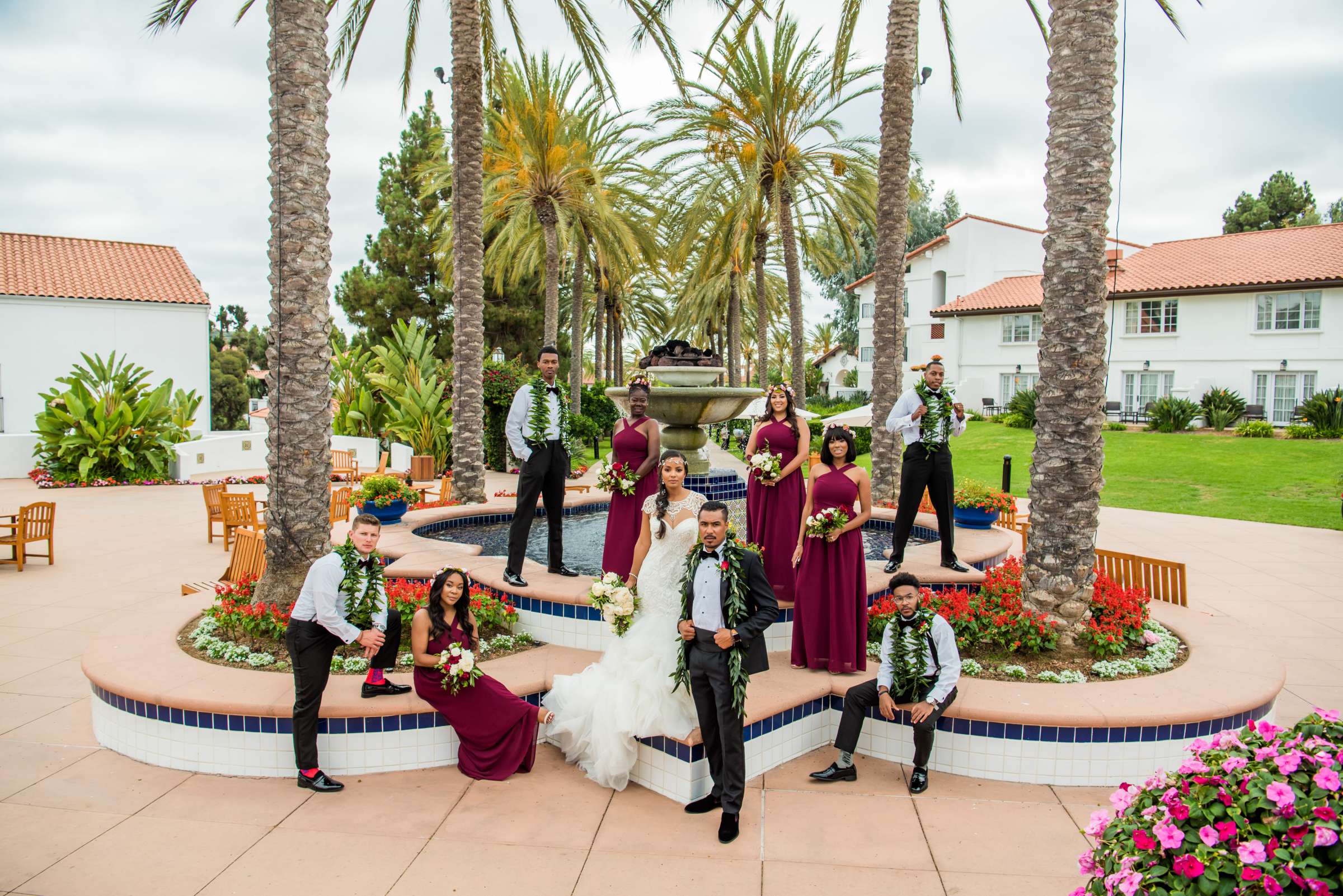 Bridal Party at Omni La Costa Resort & Spa Wedding, Jennifer and Royce Wedding Photo #405968 by True Photography