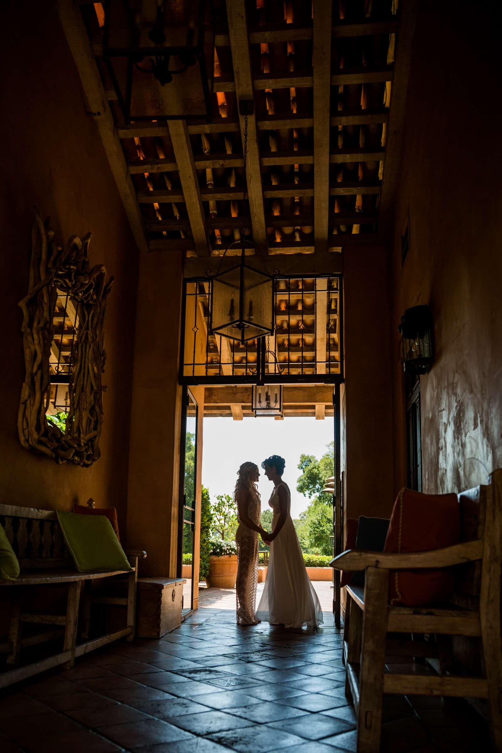Rancho Valencia Wedding coordinated by Thomas Bui Lifestyle, Kerstin and Lottie Wedding Photo #6 by True Photography