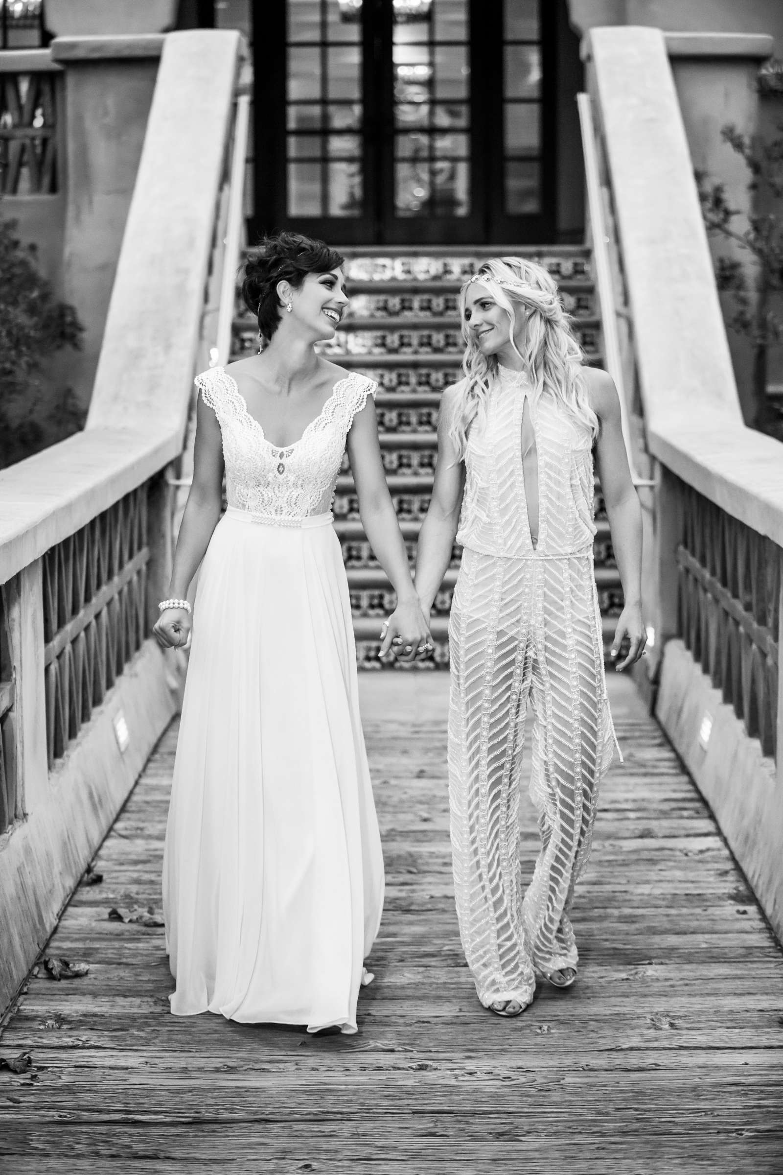 Rancho Valencia Wedding coordinated by Thomas Bui Lifestyle, Kerstin and Lottie Wedding Photo #19 by True Photography