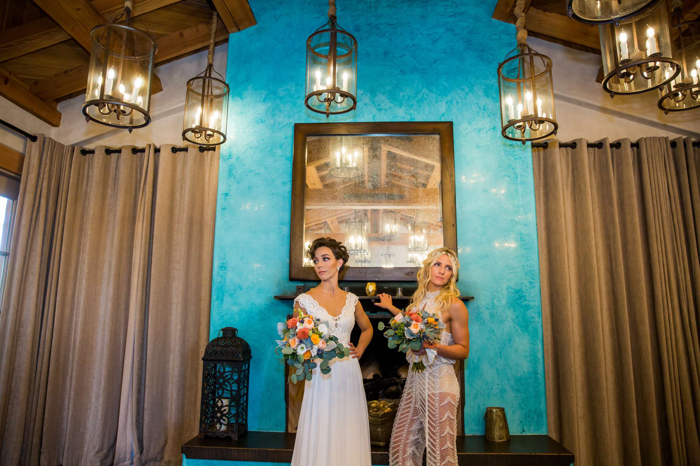 Rancho Valencia Wedding coordinated by Thomas Bui Lifestyle, Kerstin and Lottie Wedding Photo #51 by True Photography