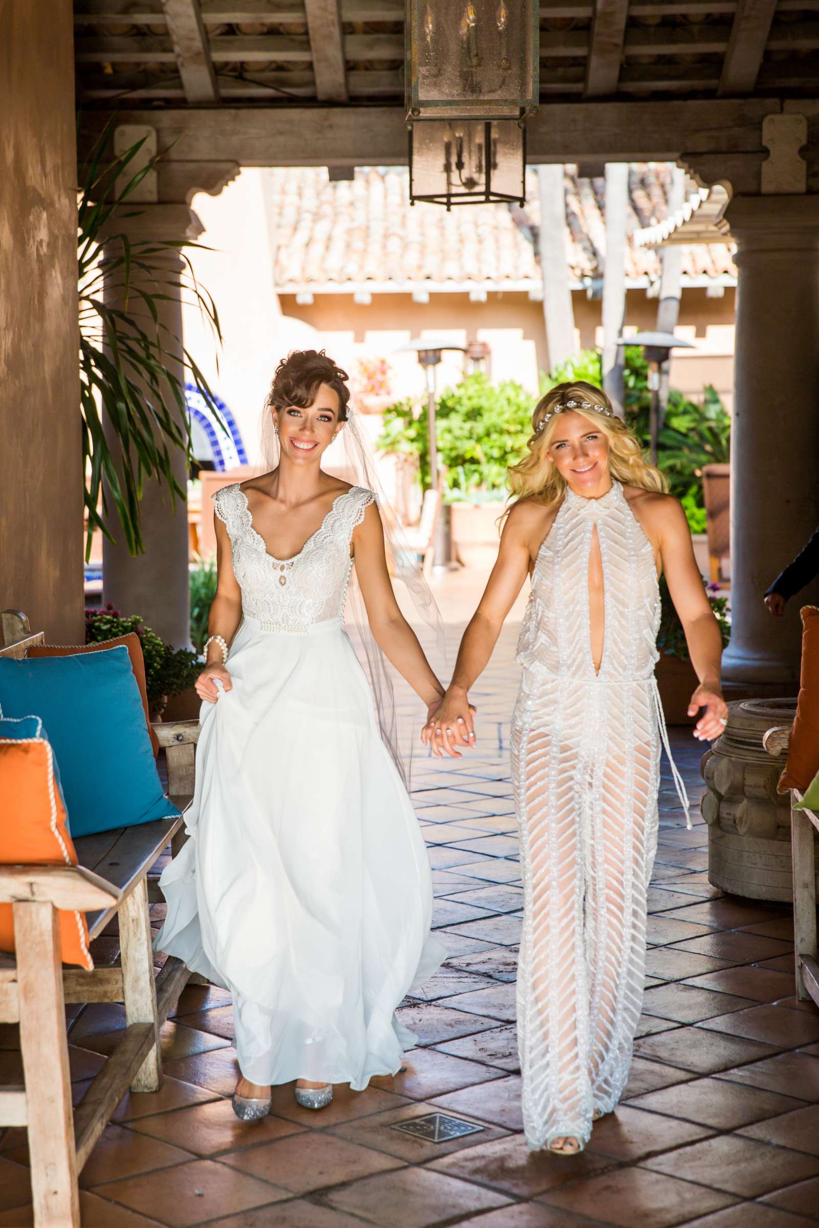 Rancho Valencia Wedding coordinated by Thomas Bui Lifestyle, Kerstin and Lottie Wedding Photo #87 by True Photography