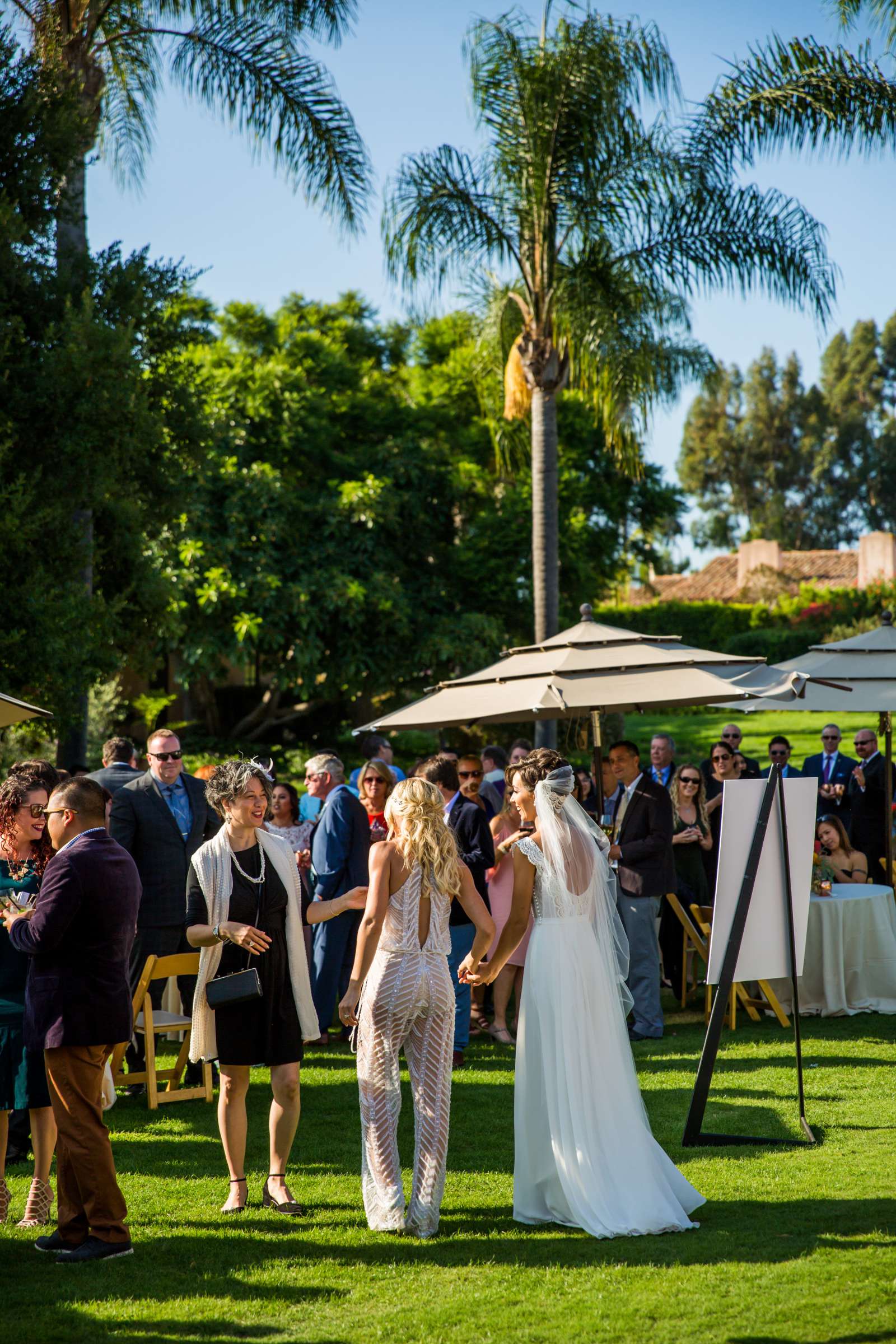 Rancho Valencia Wedding coordinated by Thomas Bui Lifestyle, Kerstin and Lottie Wedding Photo #88 by True Photography