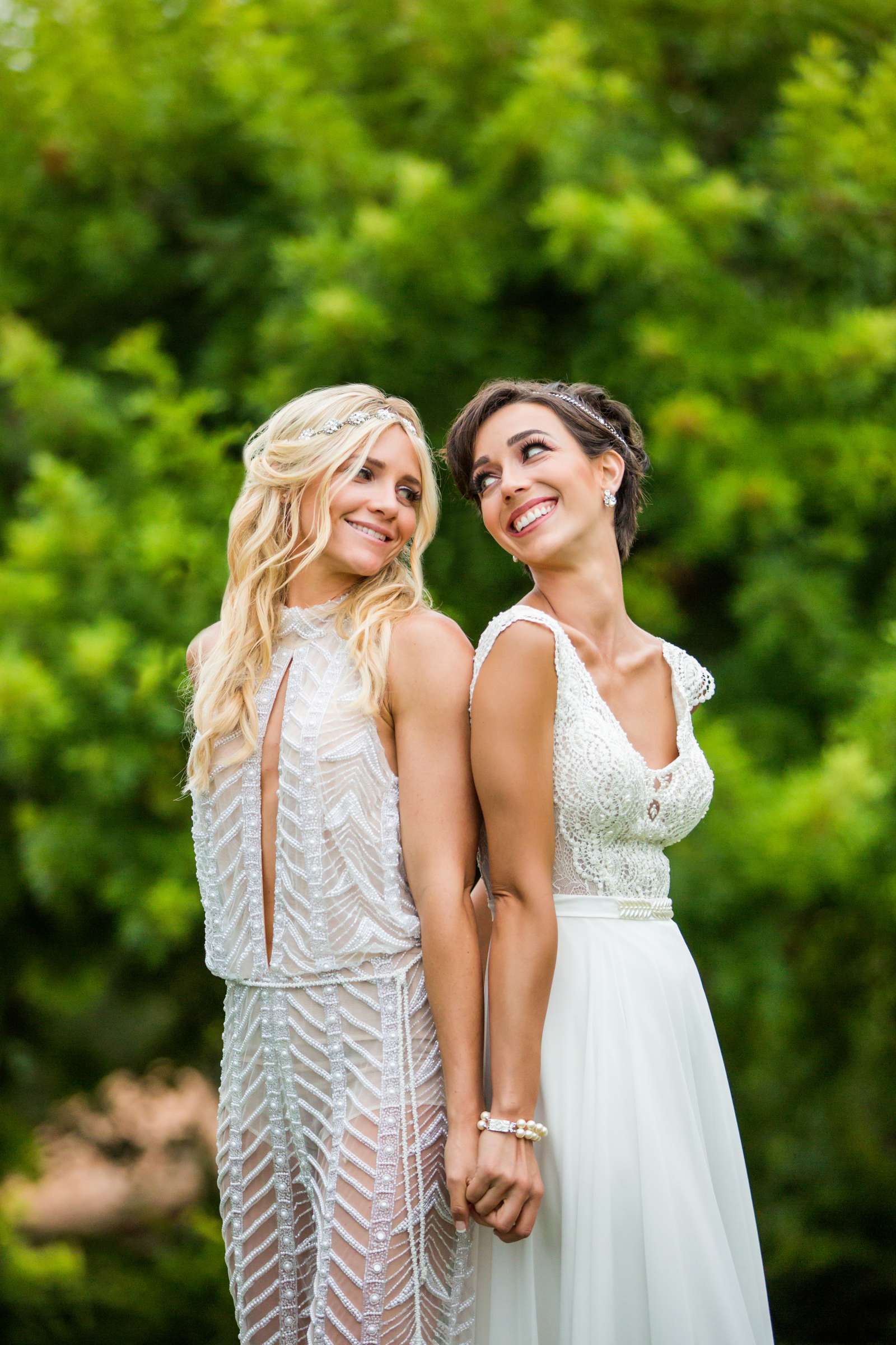 Rancho Valencia Wedding coordinated by Thomas Bui Lifestyle, Kerstin and Lottie Wedding Photo #11 by True Photography