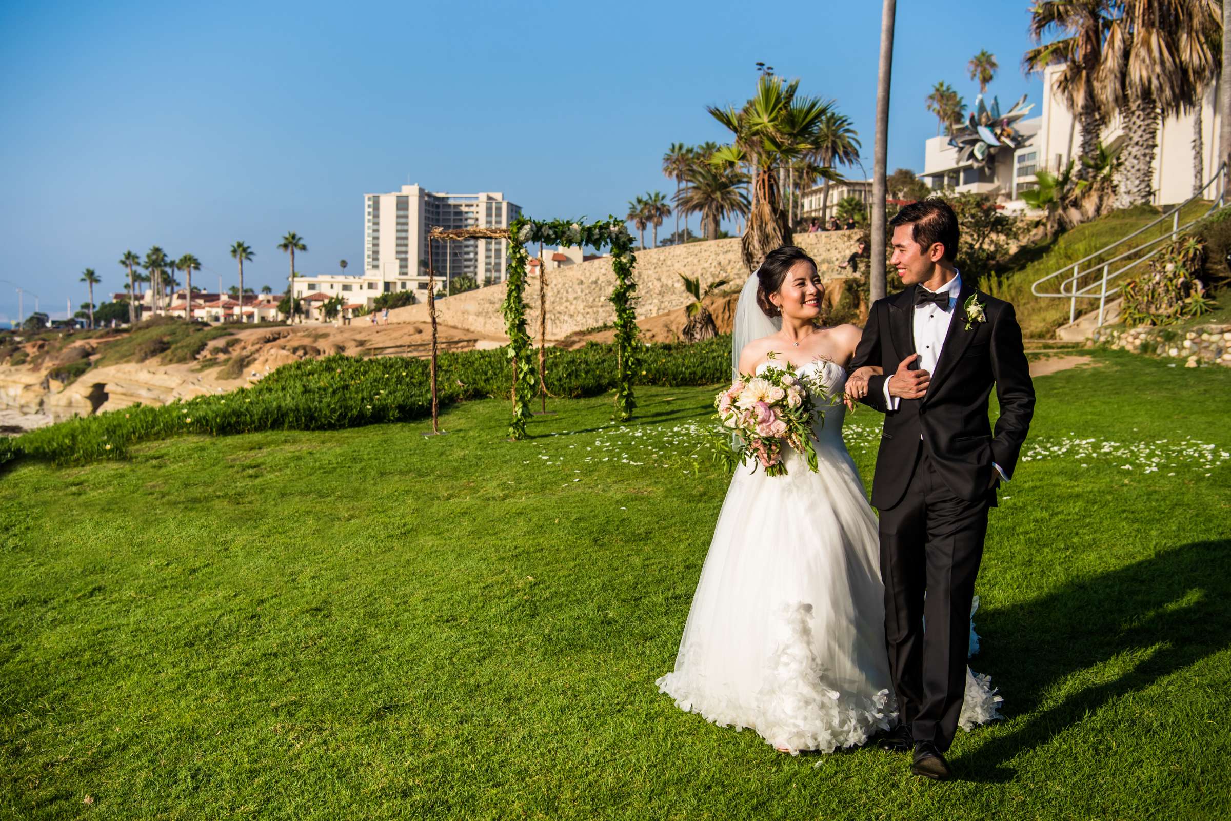 La Jolla Woman's Club Wedding coordinated by Ivory + Stone Event Co., Ella and Eric Wedding Photo #408013 by True Photography