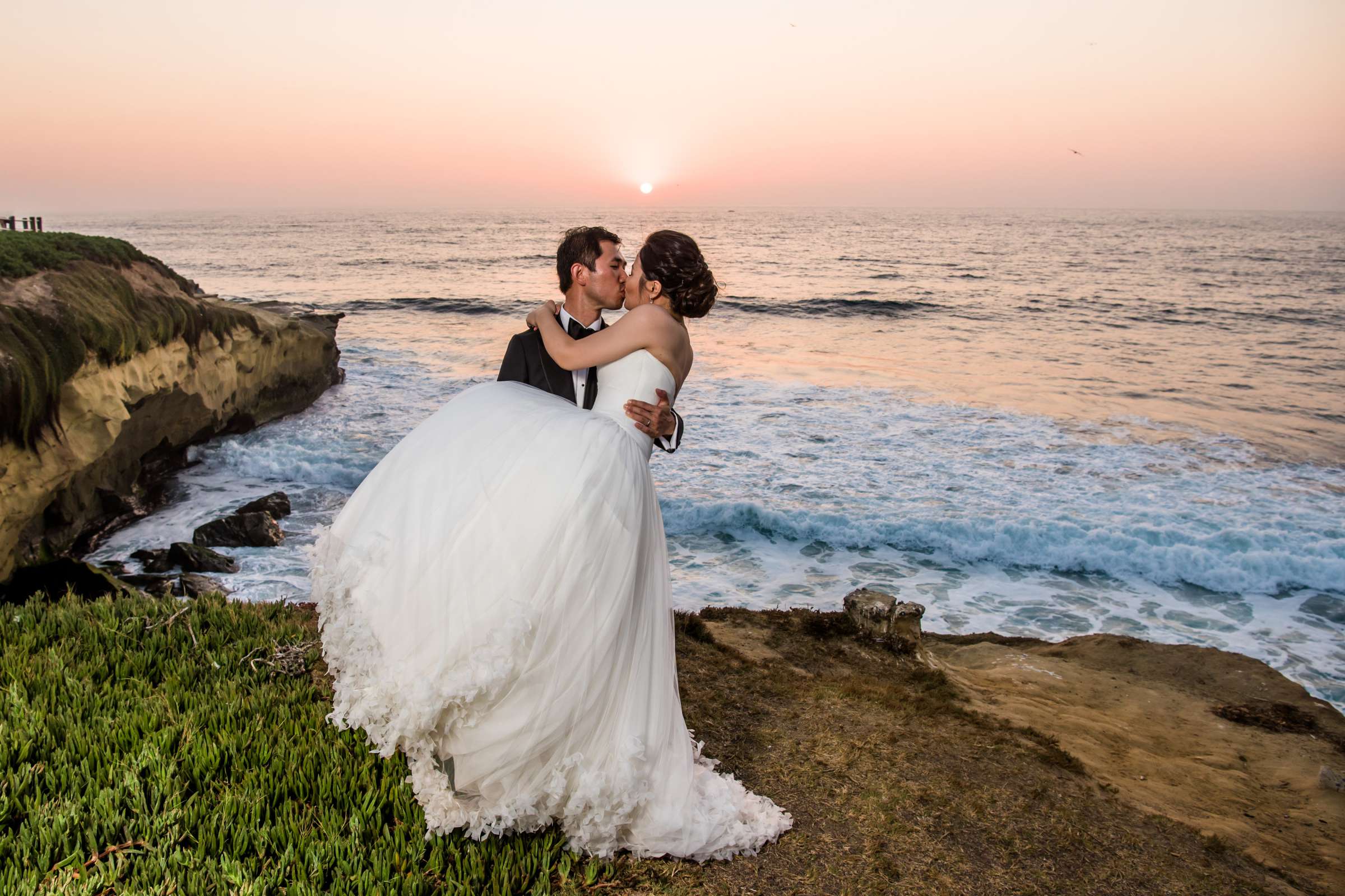 La Jolla Woman's Club Wedding coordinated by Ivory + Stone Event Co., Ella and Eric Wedding Photo #408058 by True Photography