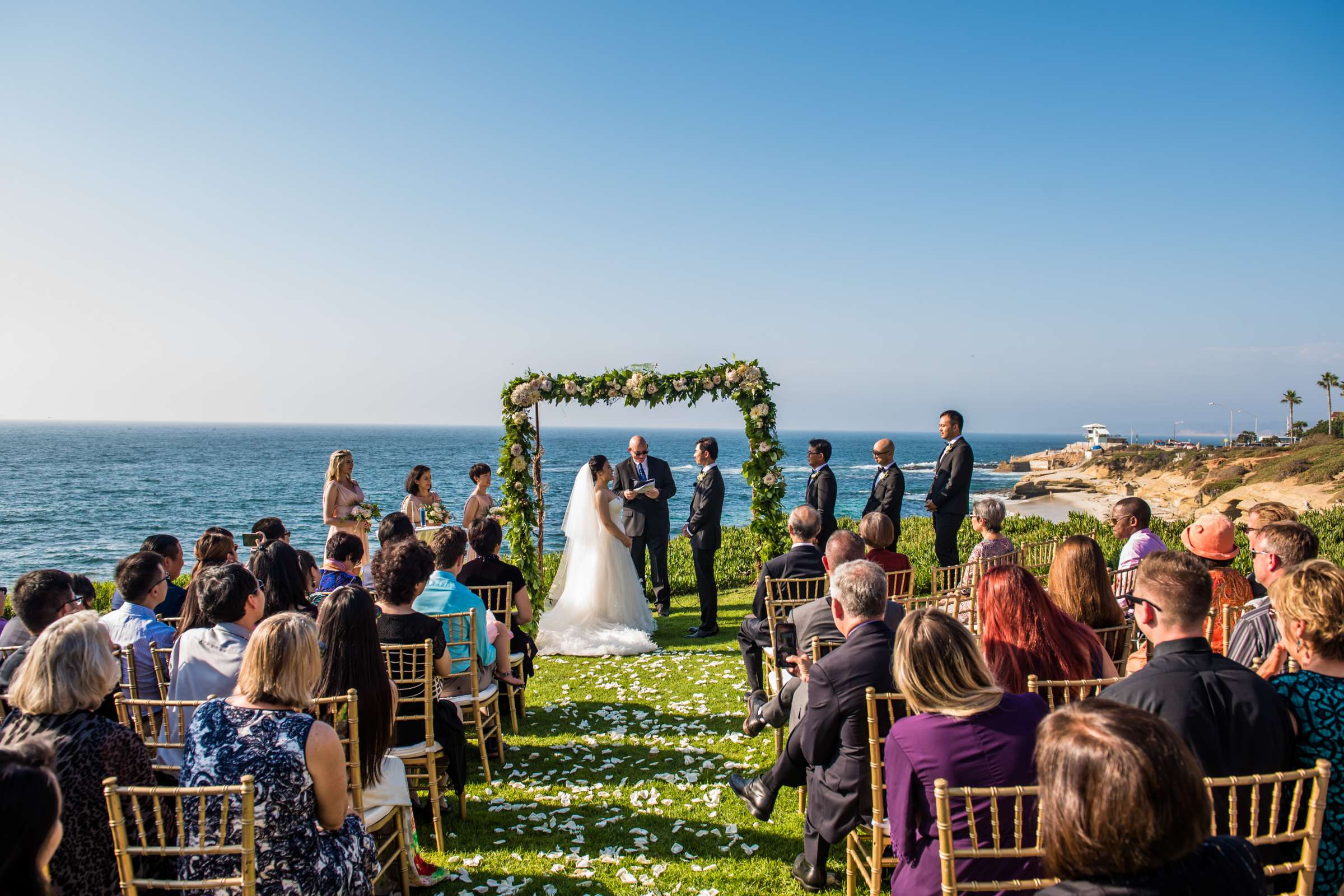 La Jolla Woman's Club Wedding coordinated by Ivory + Stone Event Co., Ella and Eric Wedding Photo #408066 by True Photography