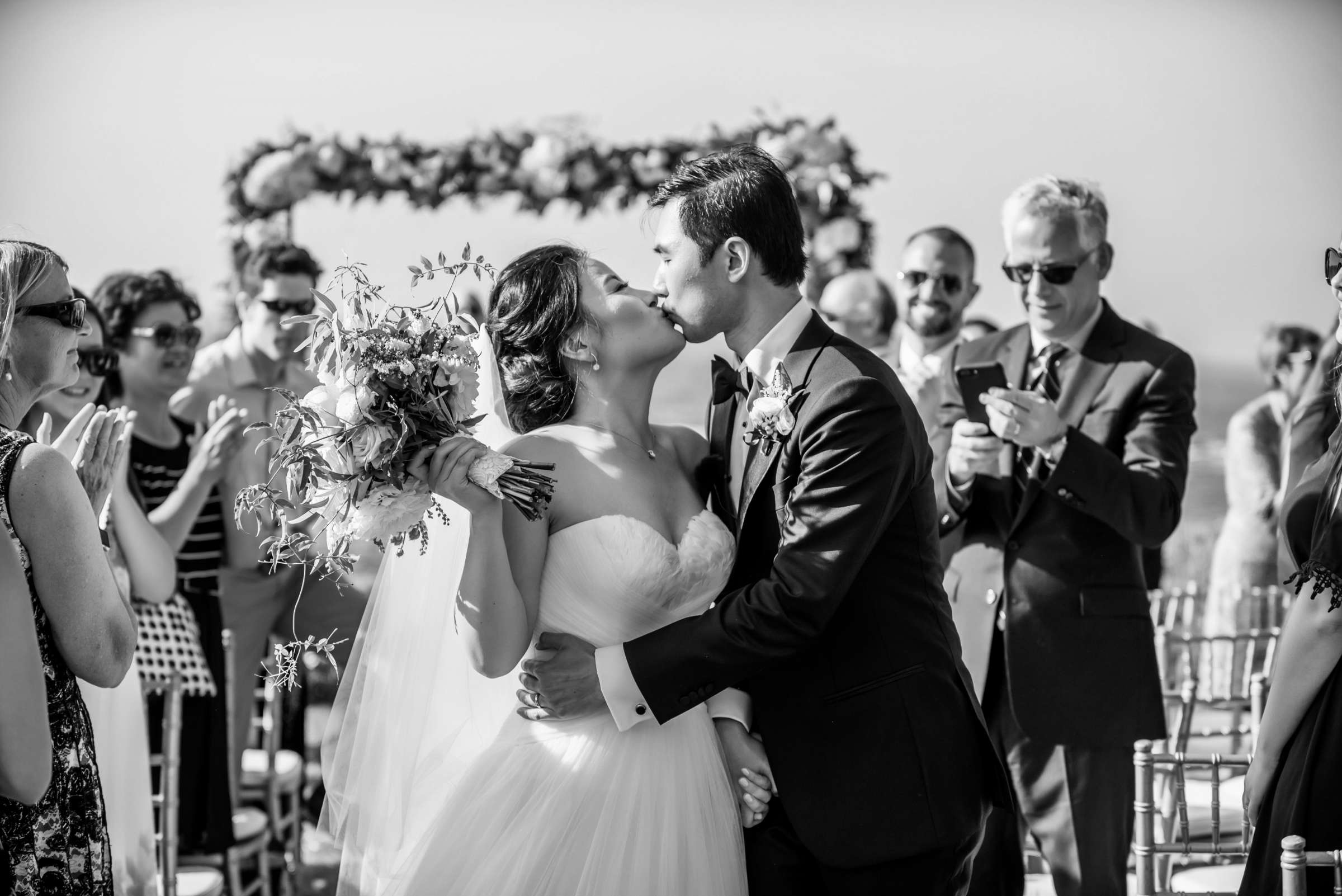La Jolla Woman's Club Wedding coordinated by Ivory + Stone Event Co., Ella and Eric Wedding Photo #408073 by True Photography