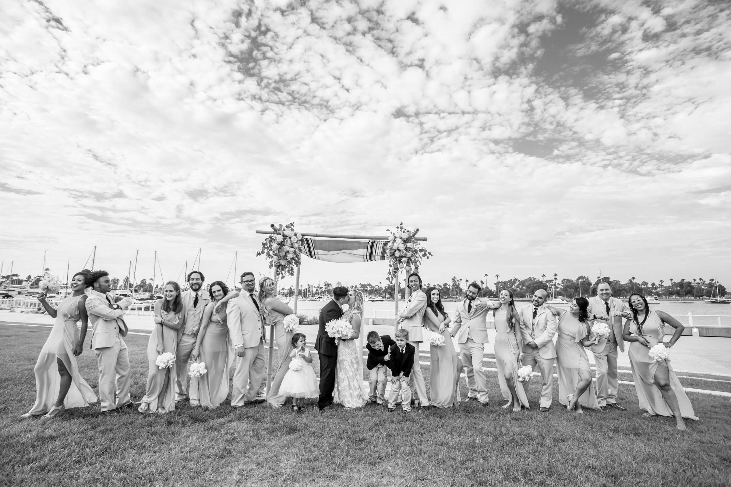 Coronado Community Center Wedding coordinated by Sweetest Things Events, Coral and Levi Wedding Photo #408444 by True Photography