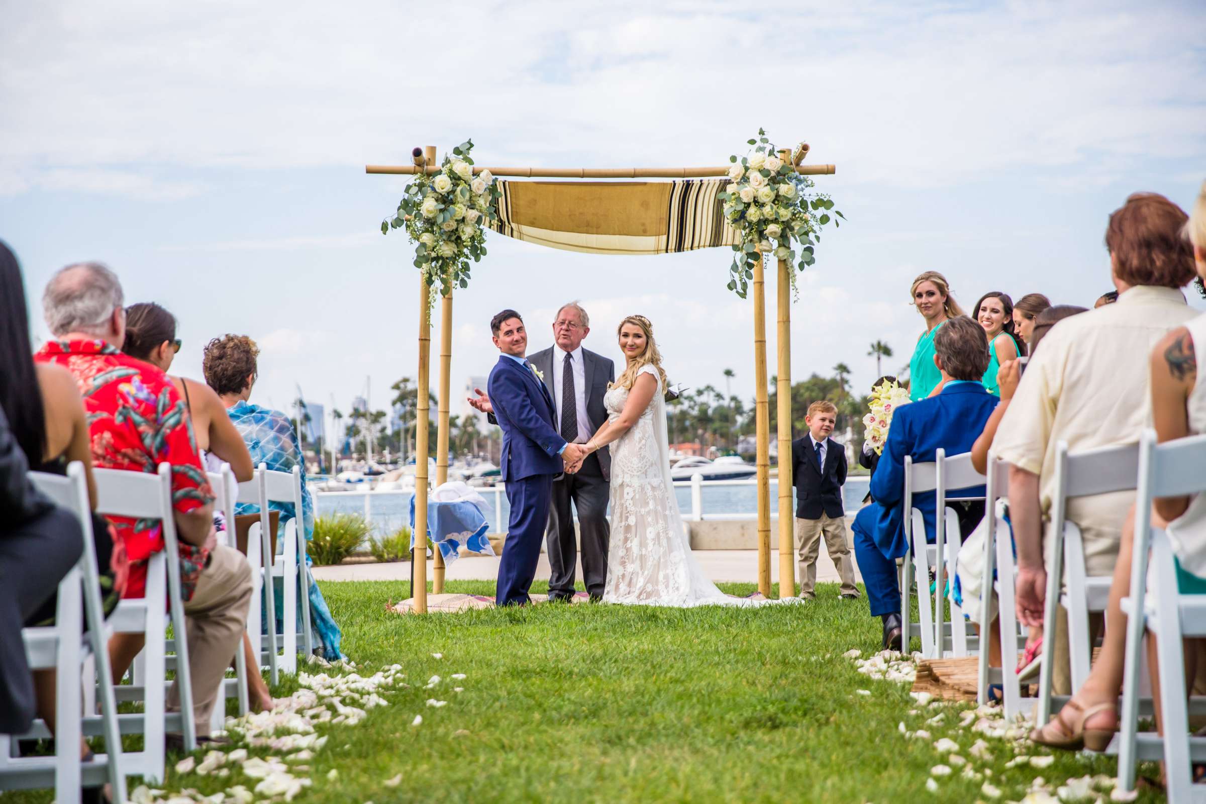 Coronado Community Center Wedding coordinated by Sweetest Things Events, Coral and Levi Wedding Photo #408512 by True Photography
