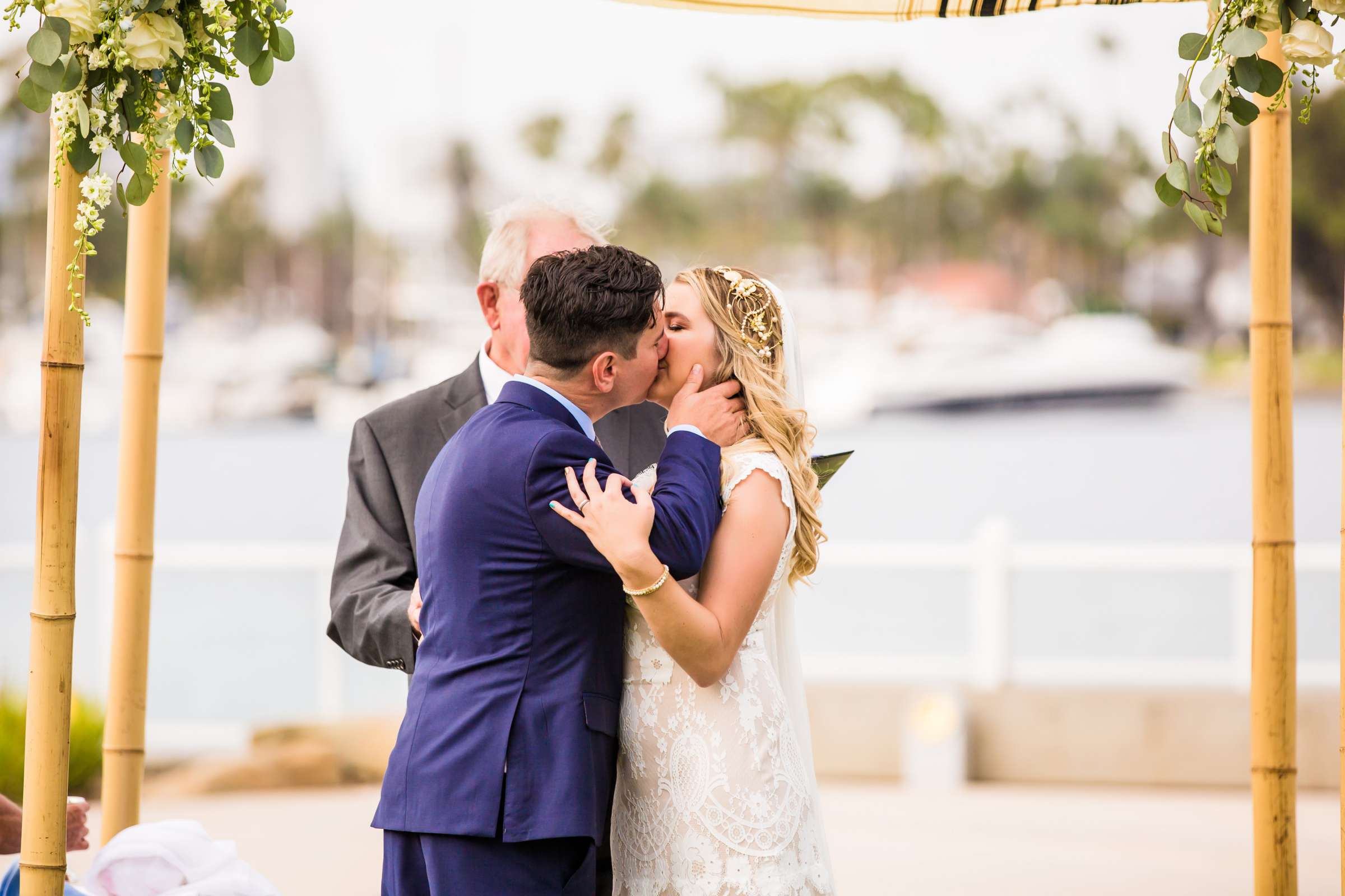 Coronado Community Center Wedding coordinated by Sweetest Things Events, Coral and Levi Wedding Photo #408518 by True Photography