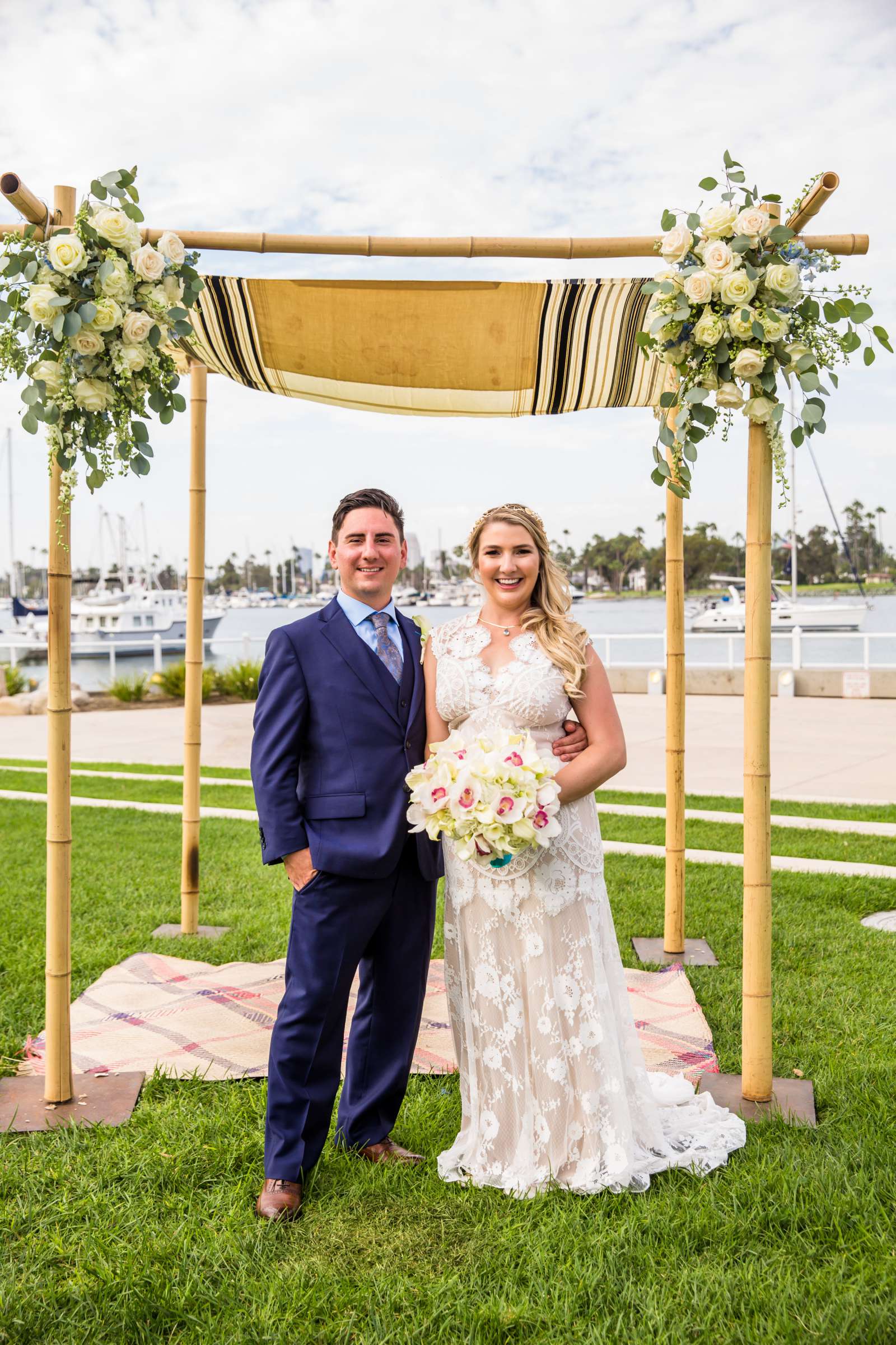 Coronado Community Center Wedding coordinated by Sweetest Things Events, Coral and Levi Wedding Photo #408526 by True Photography