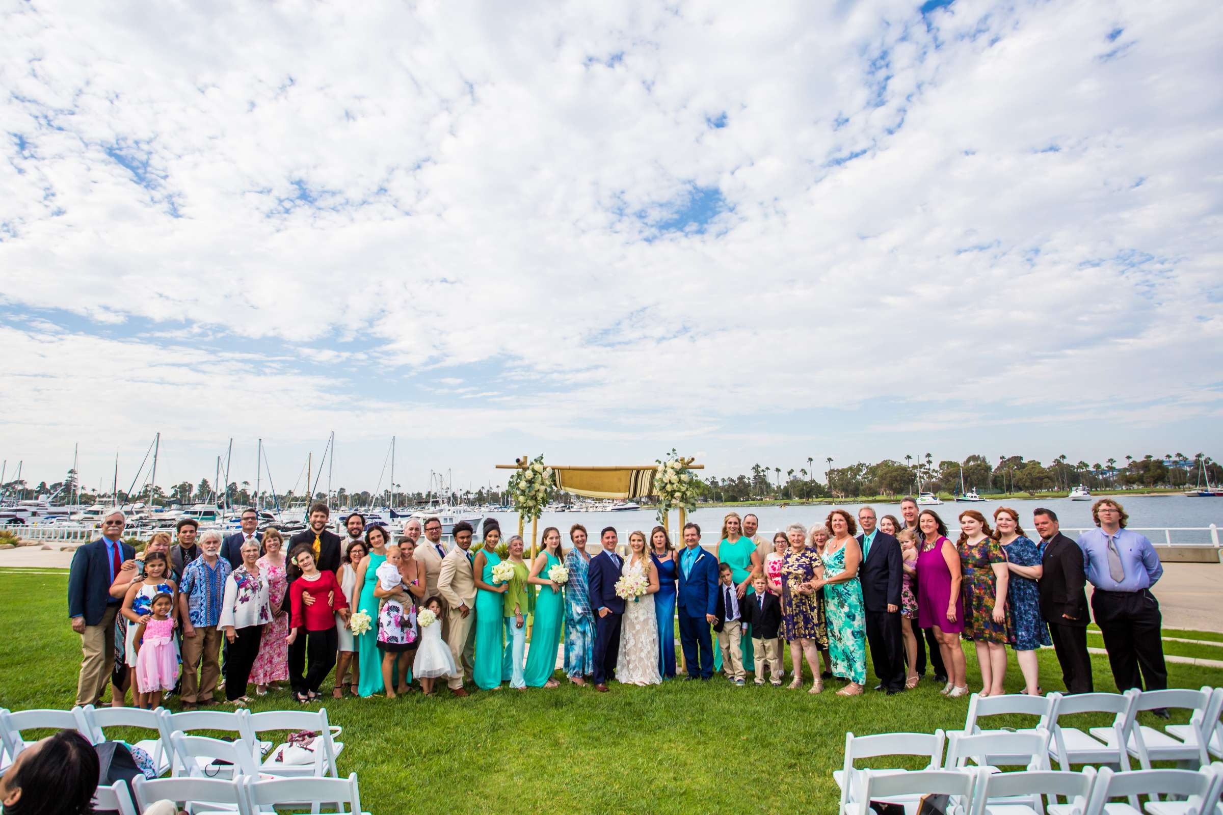 Coronado Community Center Wedding coordinated by Sweetest Things Events, Coral and Levi Wedding Photo #408527 by True Photography
