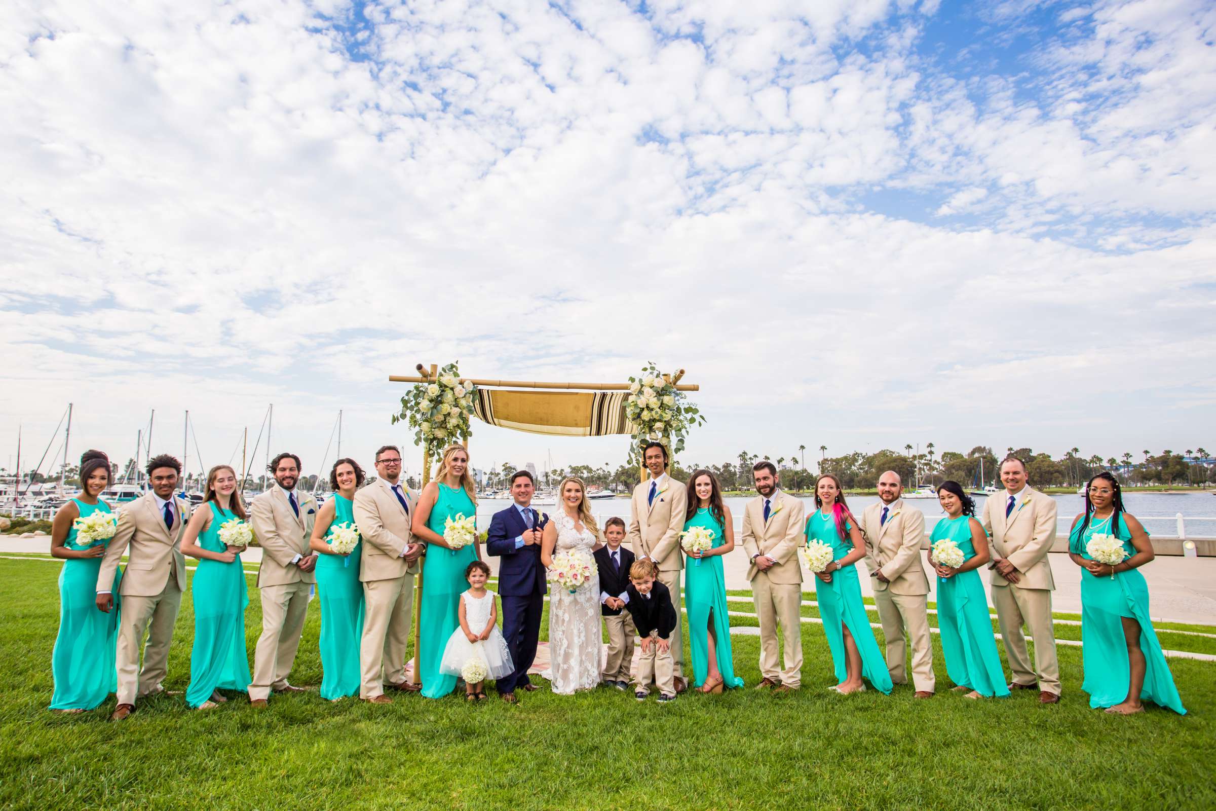 Coronado Community Center Wedding coordinated by Sweetest Things Events, Coral and Levi Wedding Photo #408528 by True Photography