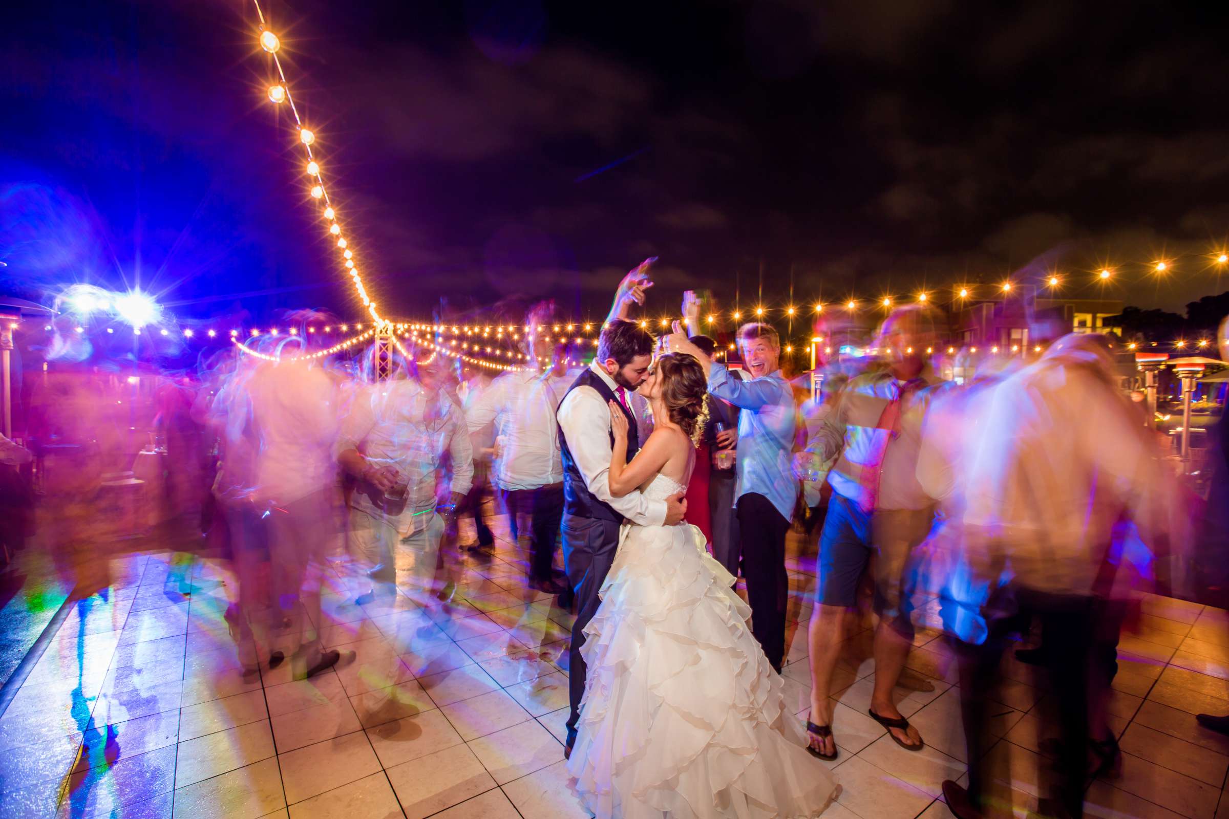 Bride and Groom, Dancing, Artsy moment at Coronado Island Marriott Resort & Spa Wedding, Emily and Kris Wedding Photo #410726 by True Photography