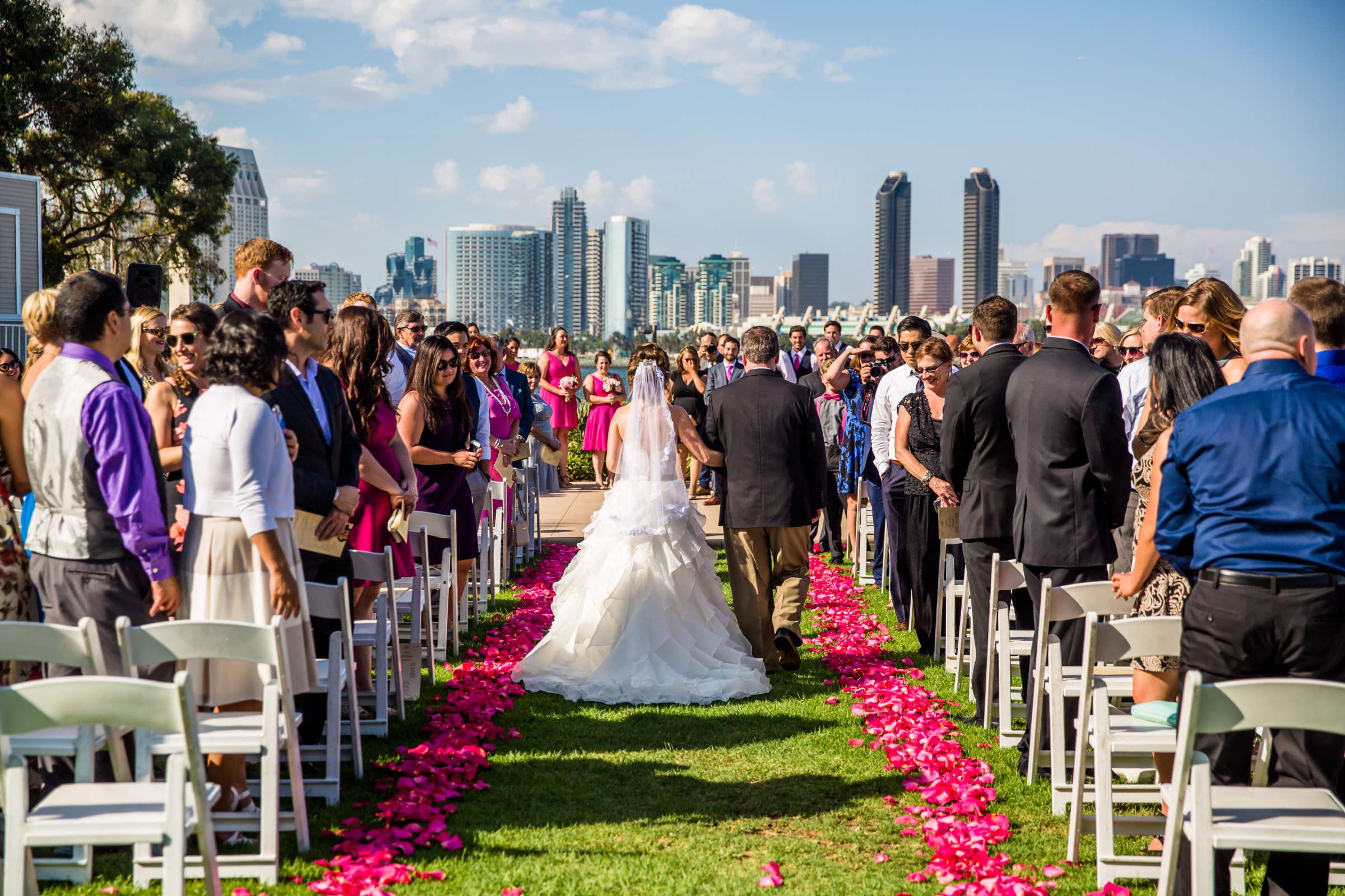 Ceremony at Coronado Island Marriott Resort & Spa Wedding, Emily and Kris Wedding Photo #410778 by True Photography