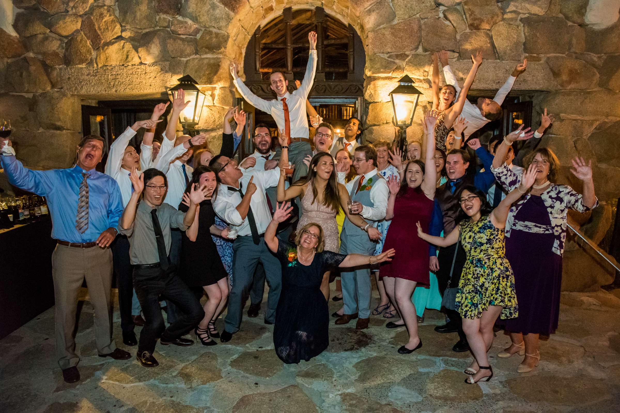 Group Photos at Mt Woodson Castle Wedding, Robin and Stevie Wedding Photo #412306 by True Photography