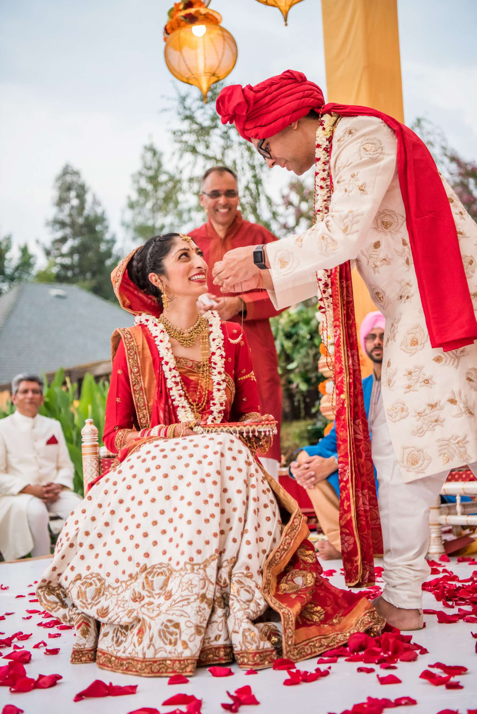 Private Residence Wedding coordinated by Kathy Burk, Amee and Kunal Wedding Photo #111 by True Photography
