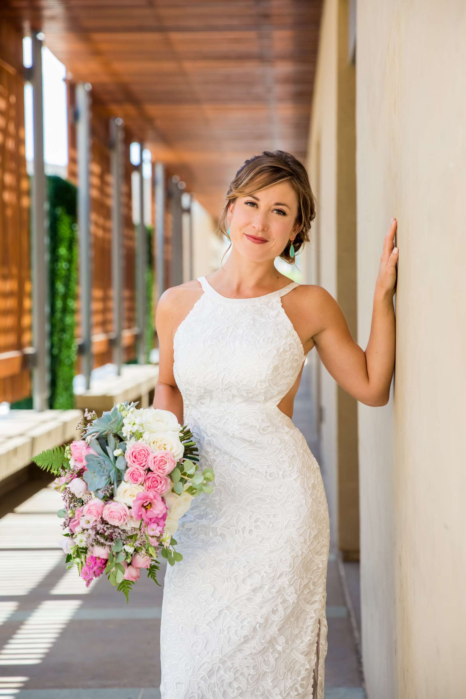 Bride at Scripps Seaside Forum Wedding coordinated by Ivory + Stone Event Co., Bria and Tyler Wedding Photo #413279 by True Photography