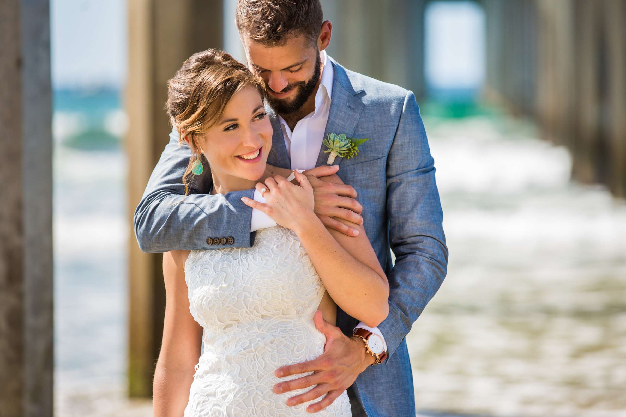 Scripps Seaside Forum Wedding coordinated by Ivory + Stone Event Co., Bria and Tyler Wedding Photo #413289 by True Photography