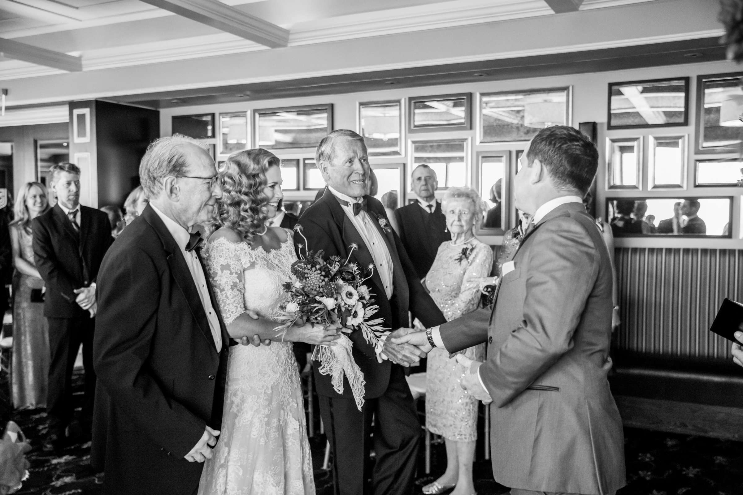 The University Club Atop Symphony Towers Wedding coordinated by Aquilone Events, Amy and Brett Wedding Photo #414116 by True Photography