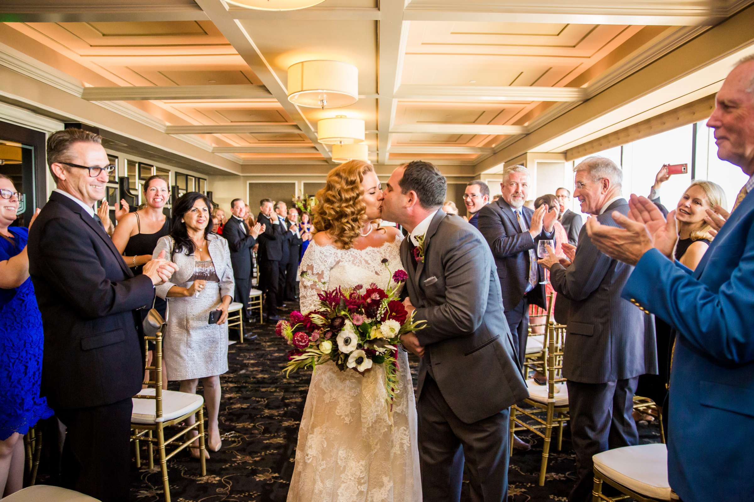 The University Club Atop Symphony Towers Wedding coordinated by Aquilone Events, Amy and Brett Wedding Photo #414123 by True Photography