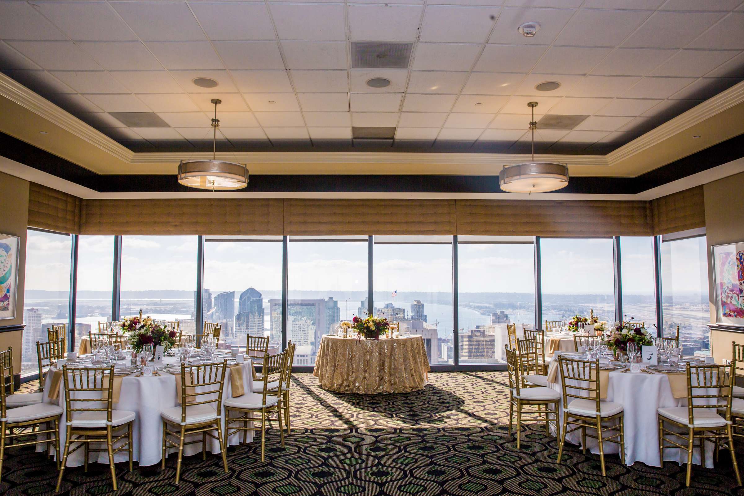 The University Club Atop Symphony Towers Wedding coordinated by Aquilone Events, Amy and Brett Wedding Photo #414198 by True Photography