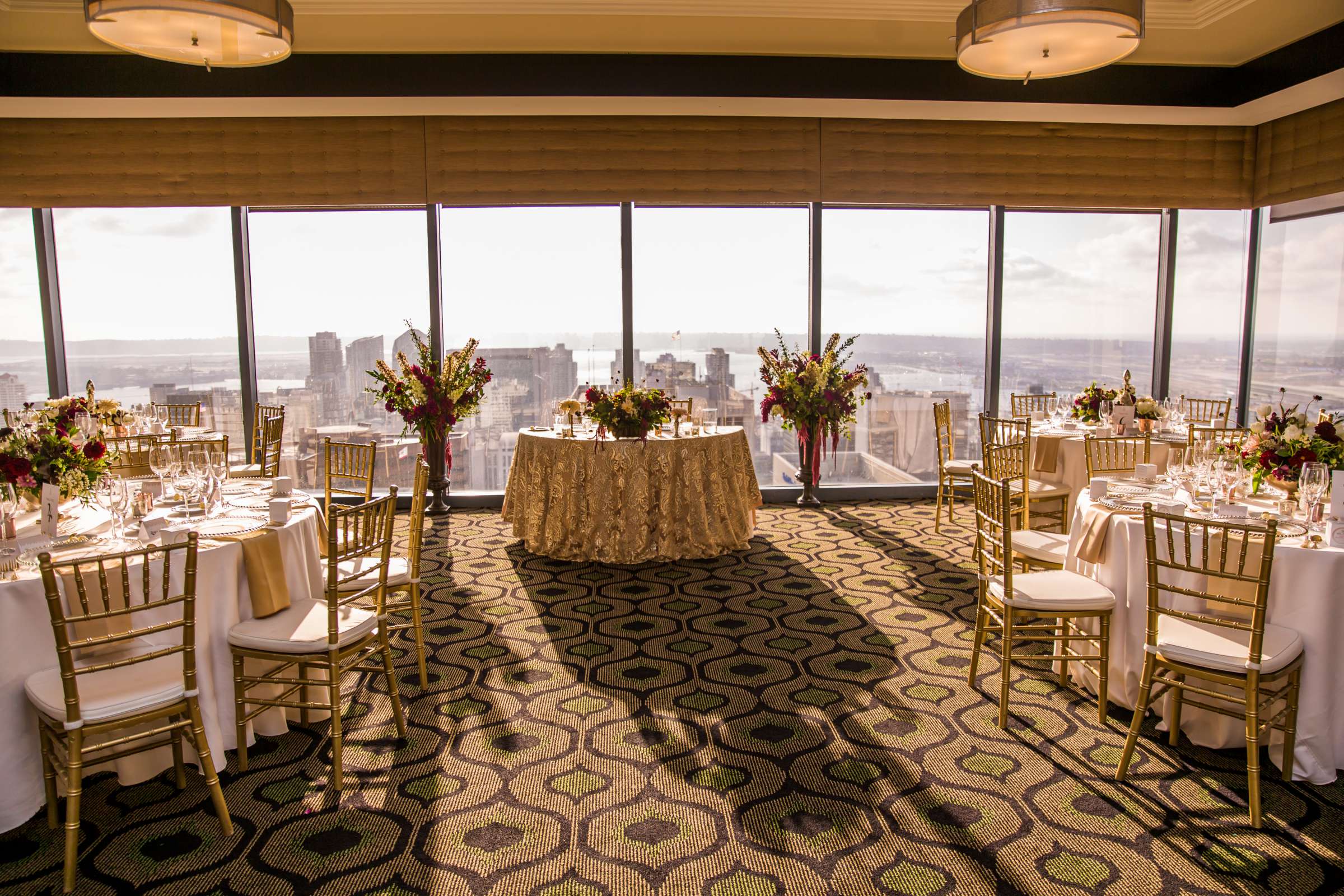 The University Club Atop Symphony Towers Wedding coordinated by Aquilone Events, Amy and Brett Wedding Photo #414220 by True Photography