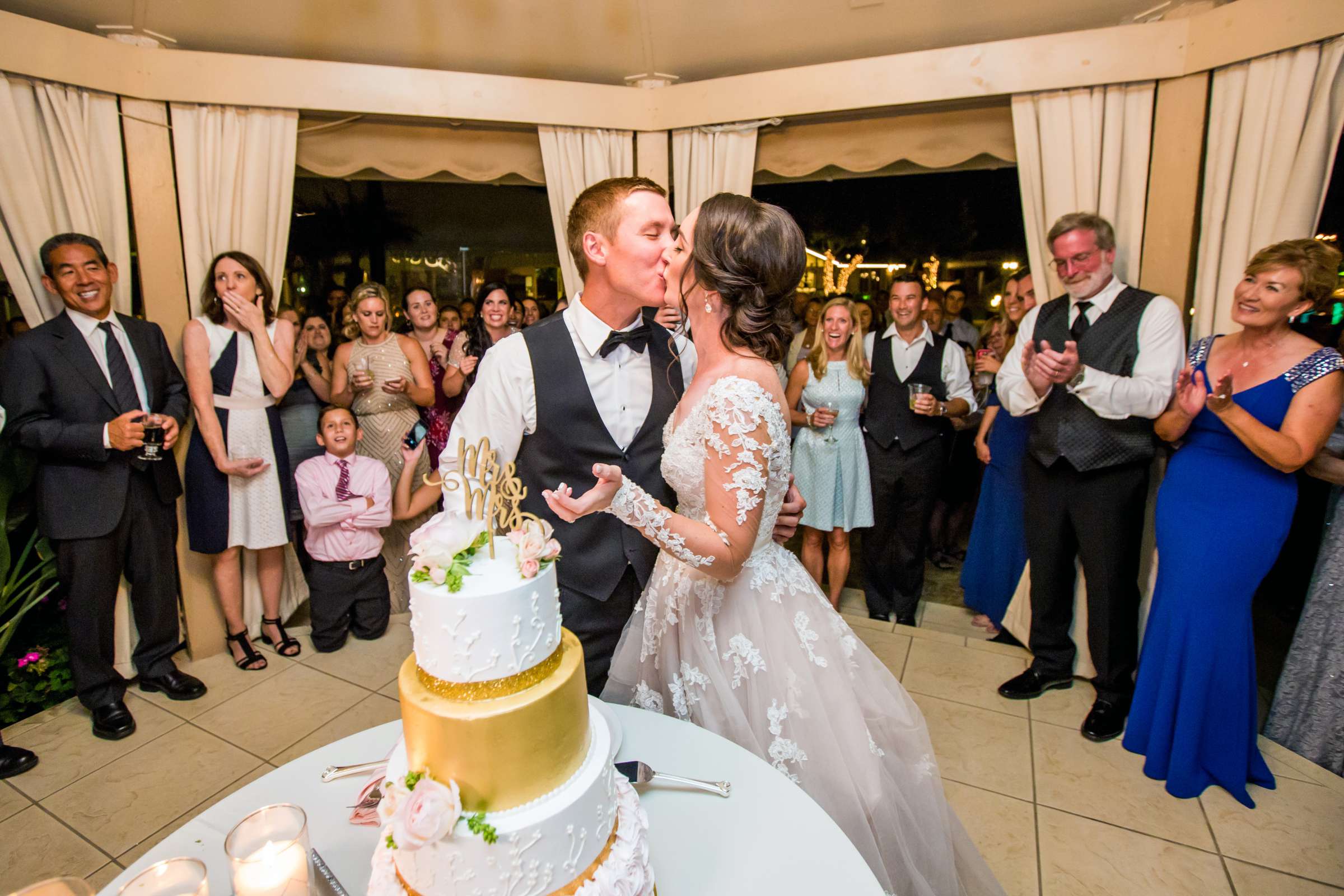 Cake Cutting at Los Willows Wedding, Jacqueline and Justin Wedding Photo #414569 by True Photography