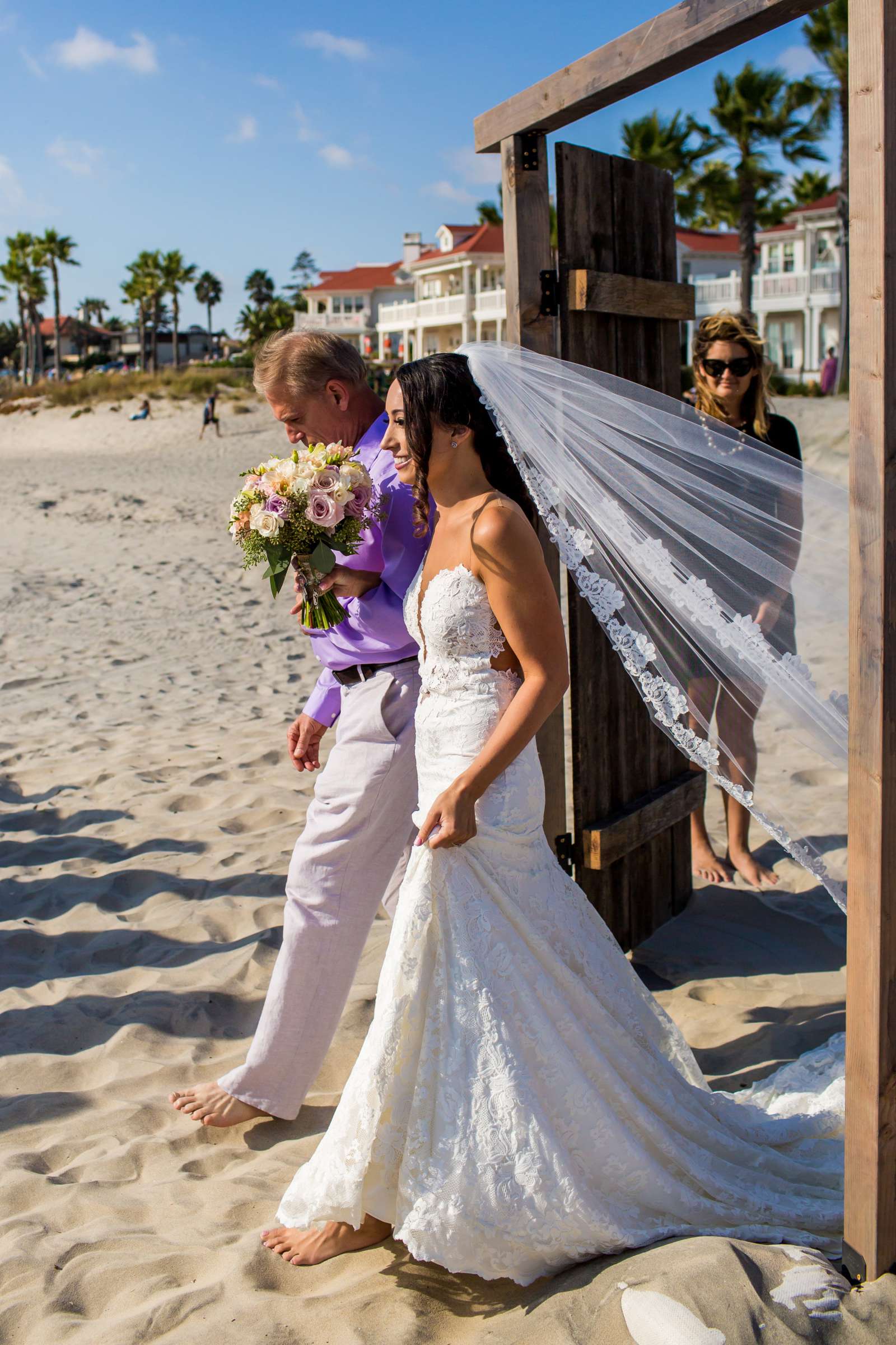 Hotel Del Coronado Wedding coordinated by Creative Affairs Inc, Jenell and Peter Wedding Photo #53 by True Photography