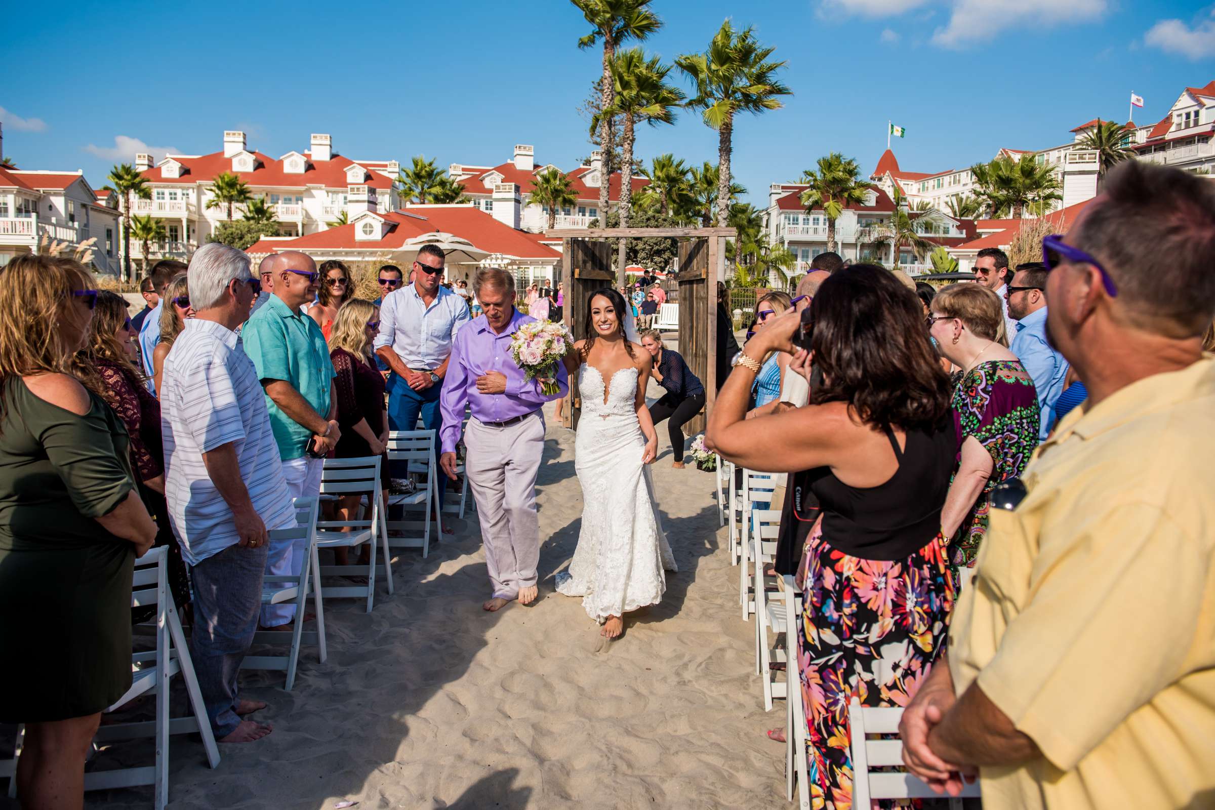 Hotel Del Coronado Wedding coordinated by Creative Affairs Inc, Jenell and Peter Wedding Photo #56 by True Photography