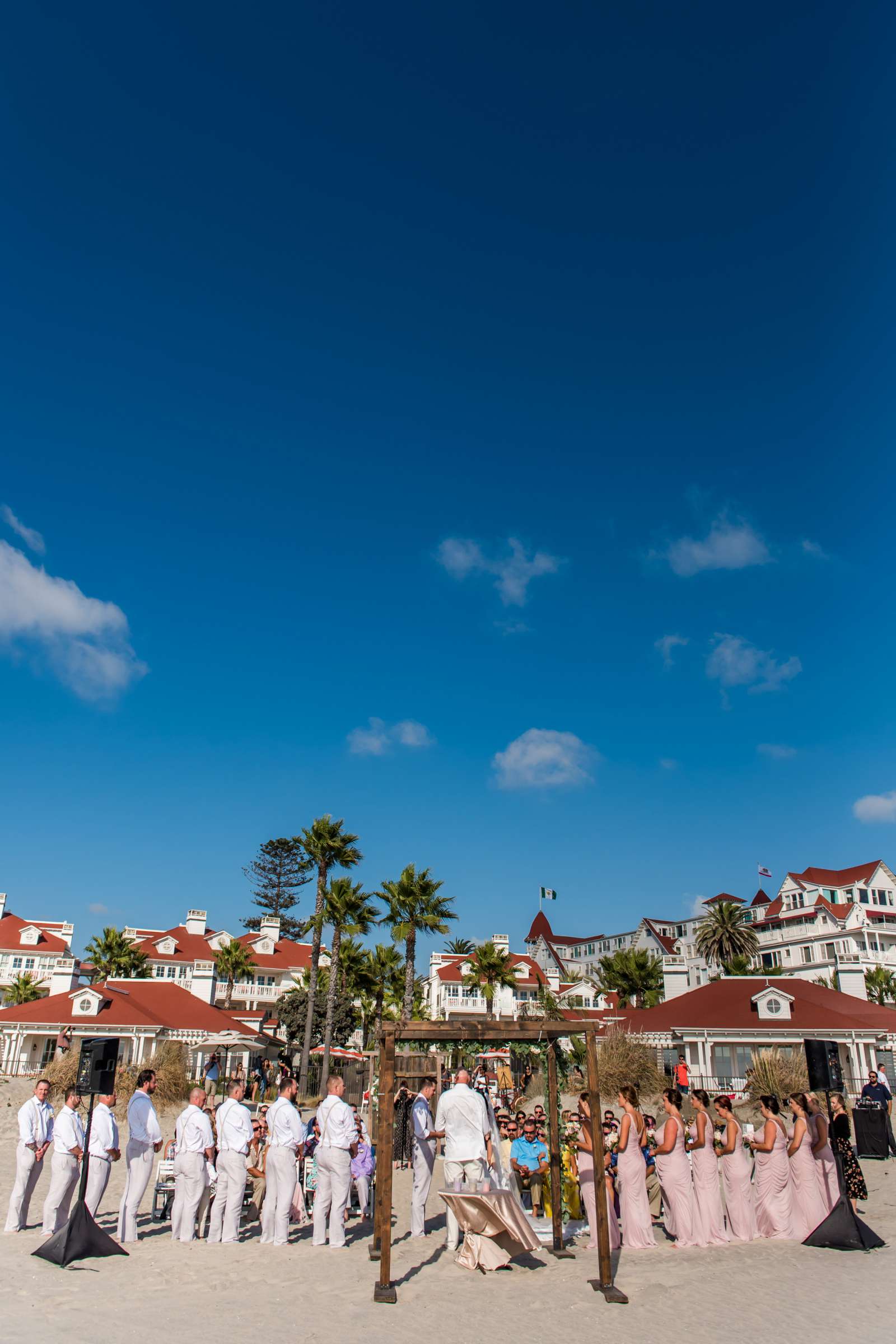 Hotel Del Coronado Wedding coordinated by Creative Affairs Inc, Jenell and Peter Wedding Photo #62 by True Photography
