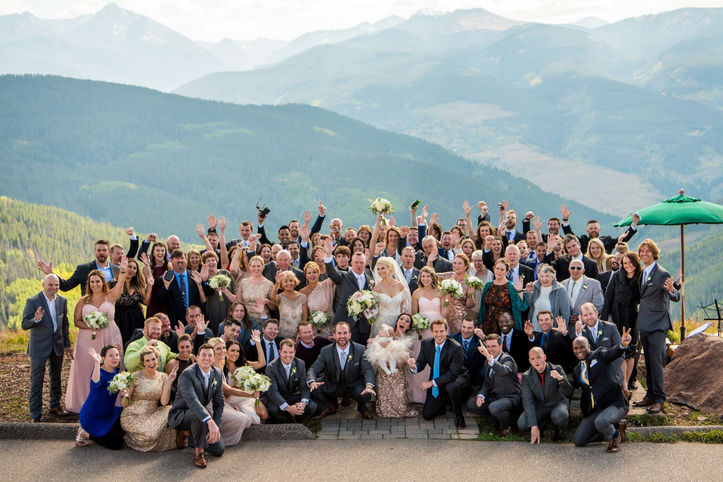 The Vail Wedding Deck Wedding coordinated by Carolyn Moorman, Heidi and Justin Wedding Photo #75 by True Photography