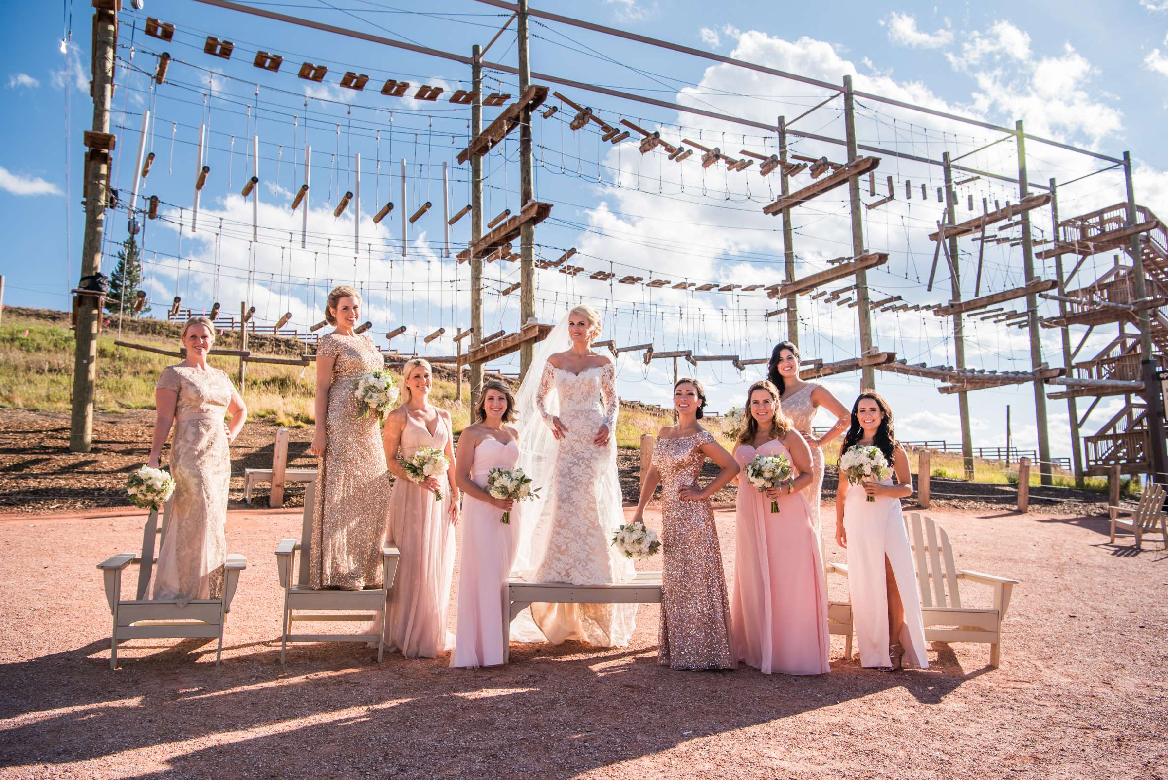 The Vail Wedding Deck Wedding coordinated by Carolyn Moorman, Heidi and Justin Wedding Photo #93 by True Photography