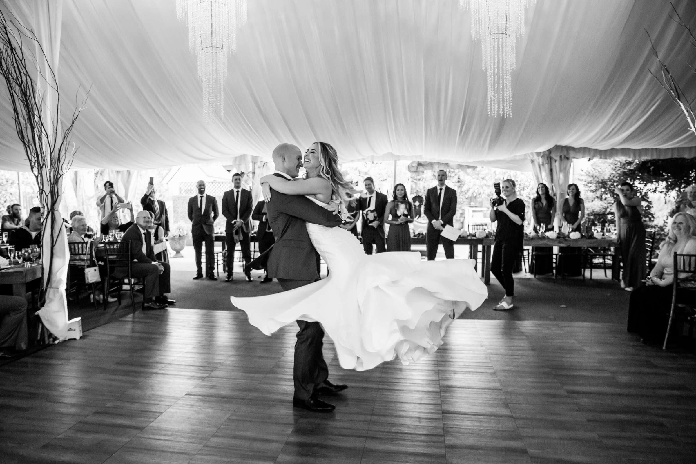 First Dance at Twin Oaks House & Gardens Wedding Estate Wedding coordinated by Twin Oaks House & Gardens Wedding Estate, Kasi and Scott Wedding Photo #132 by True Photography