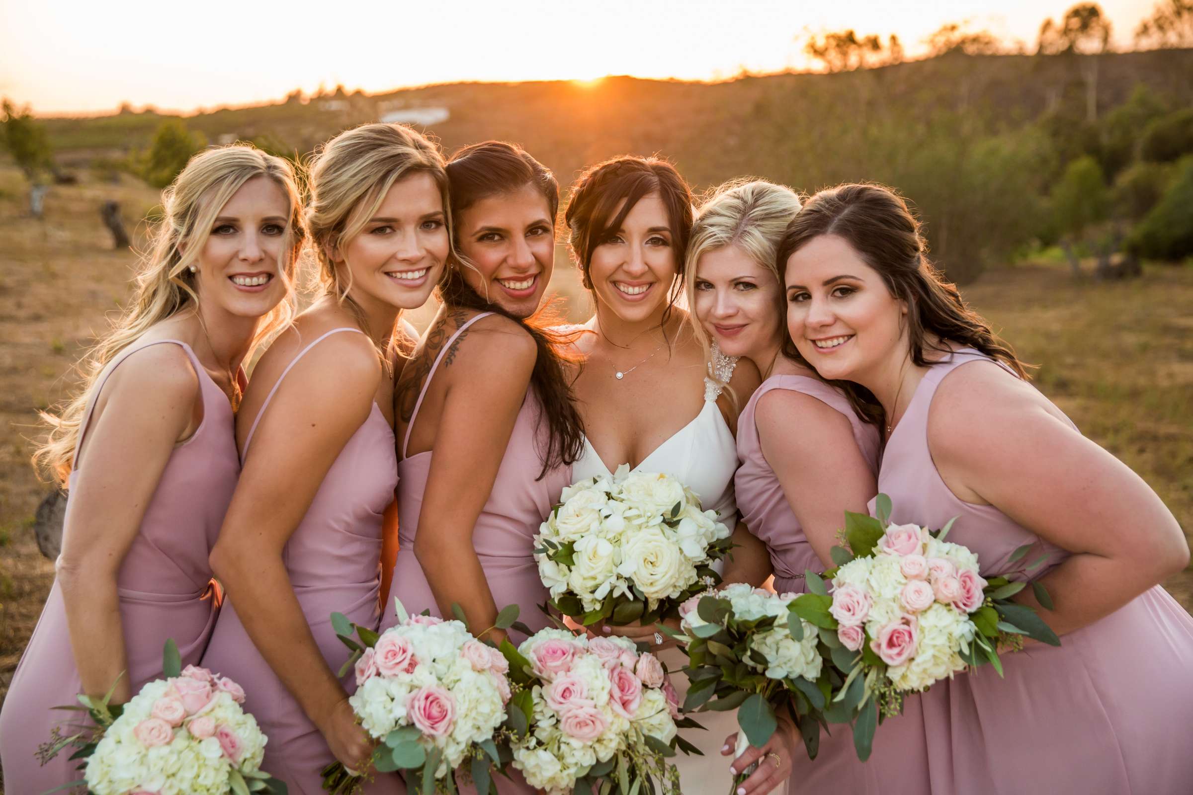Bridesmaids at Ethereal Gardens Wedding, Nicole and Michael Wedding Photo #417147 by True Photography