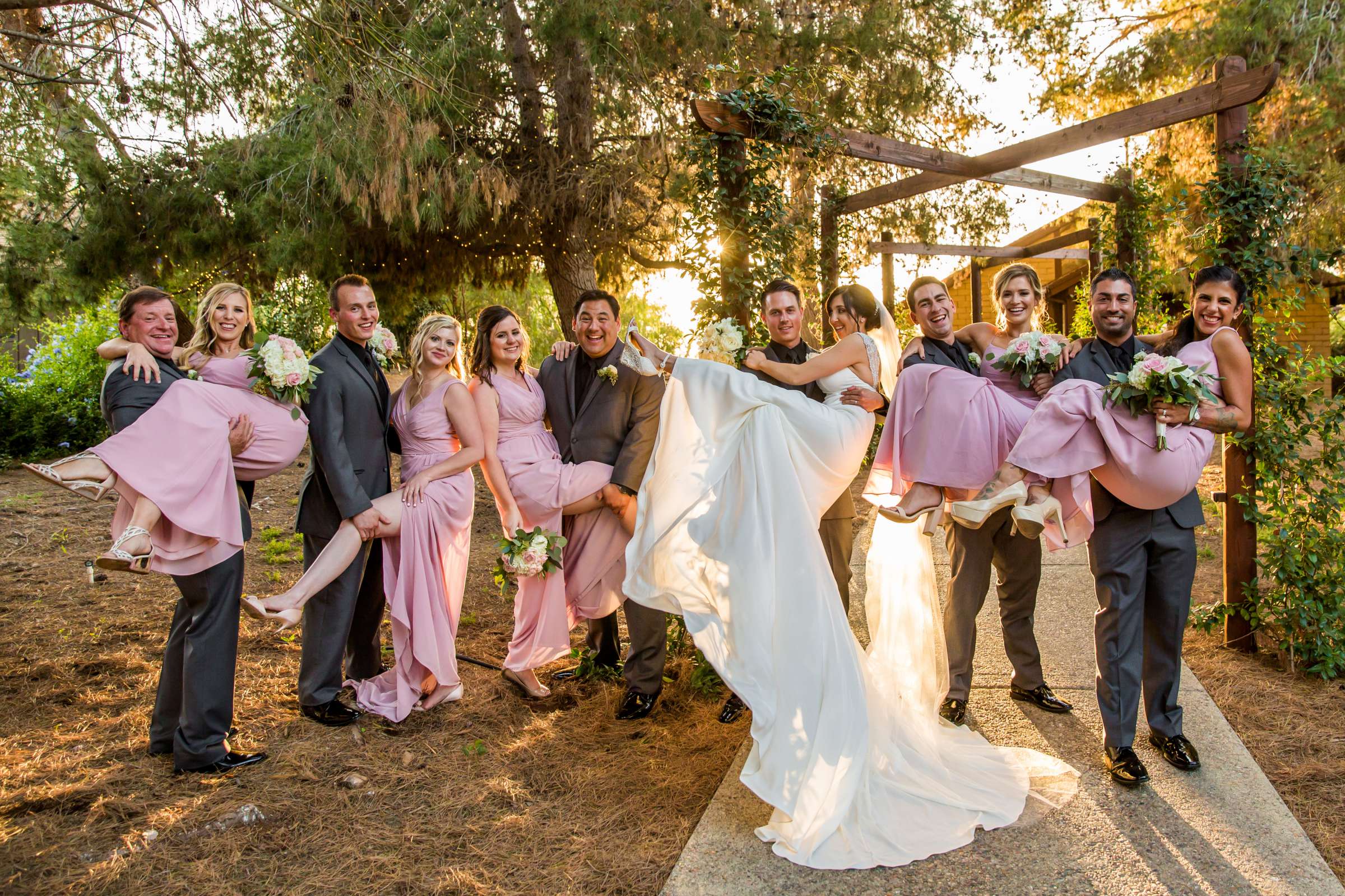 Bridal Party at Ethereal Gardens Wedding, Nicole and Michael Wedding Photo #417205 by True Photography
