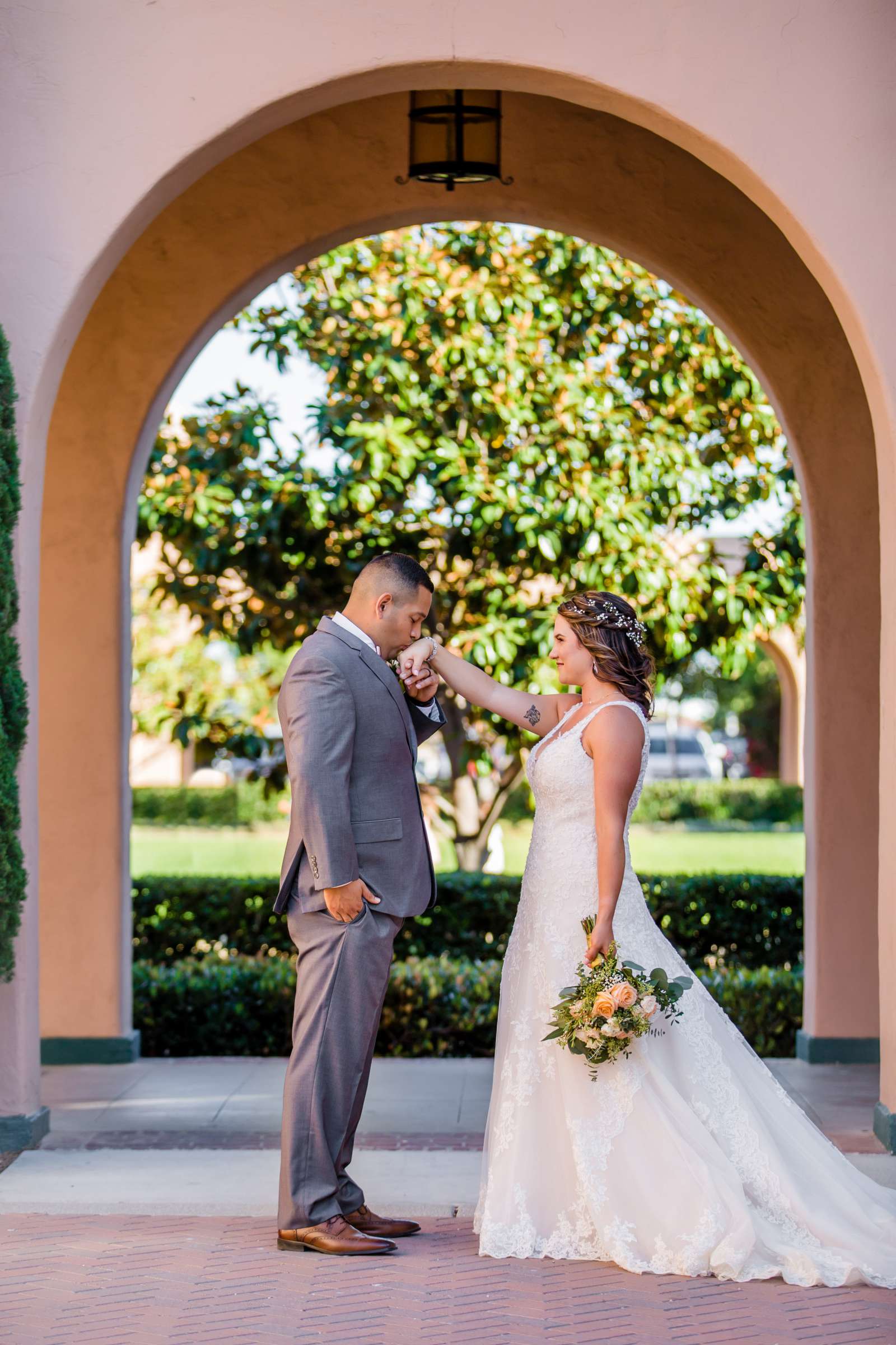 Courtyard by Marriott San Diego Airport/Liberty Station Wedding coordinated by This and That Event Services, Renae and Adrian Wedding Photo #20 by True Photography