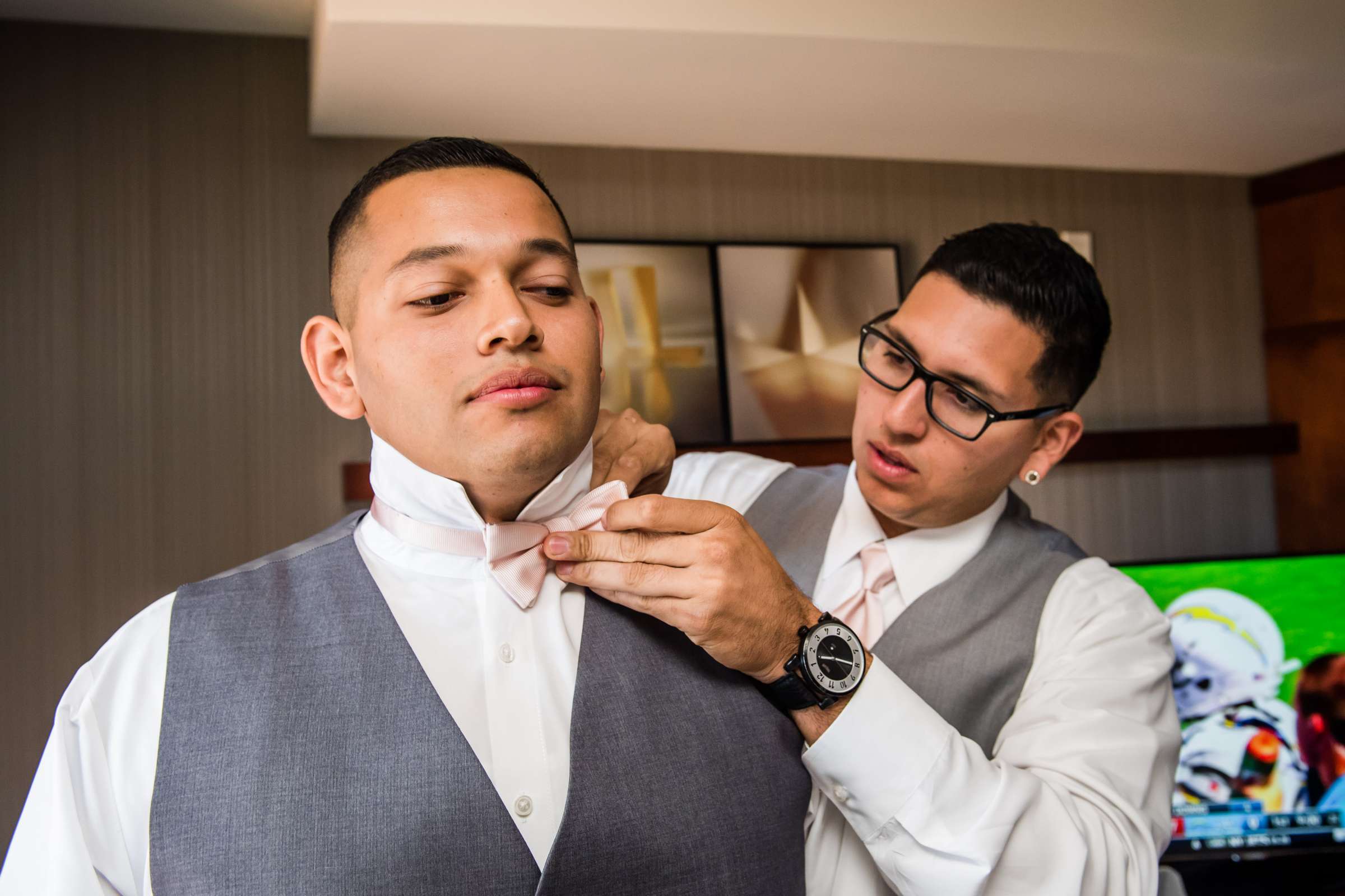 Courtyard by Marriott San Diego Airport/Liberty Station Wedding coordinated by This and That Event Services, Renae and Adrian Wedding Photo #36 by True Photography