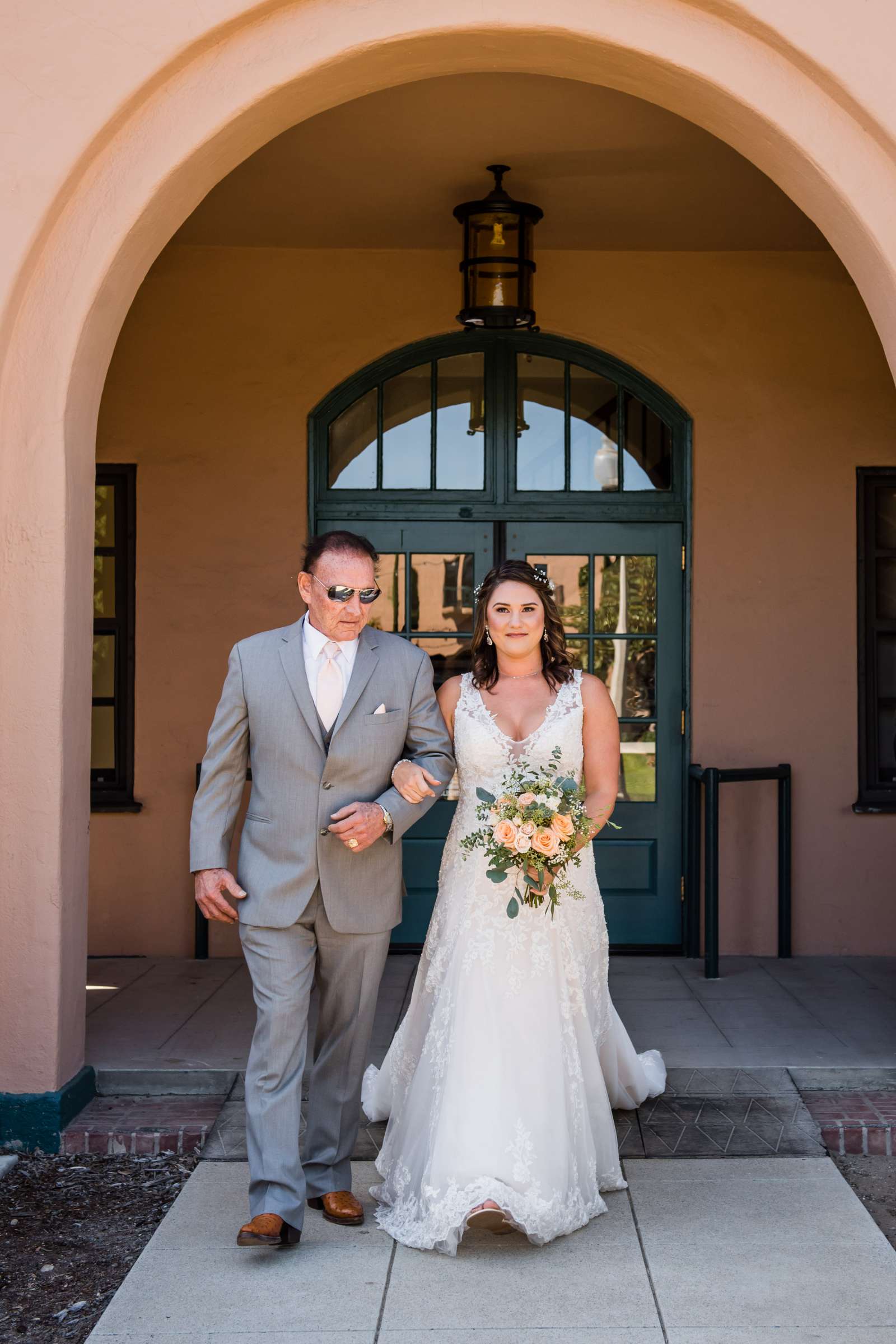Courtyard by Marriott San Diego Airport/Liberty Station Wedding coordinated by This and That Event Services, Renae and Adrian Wedding Photo #46 by True Photography