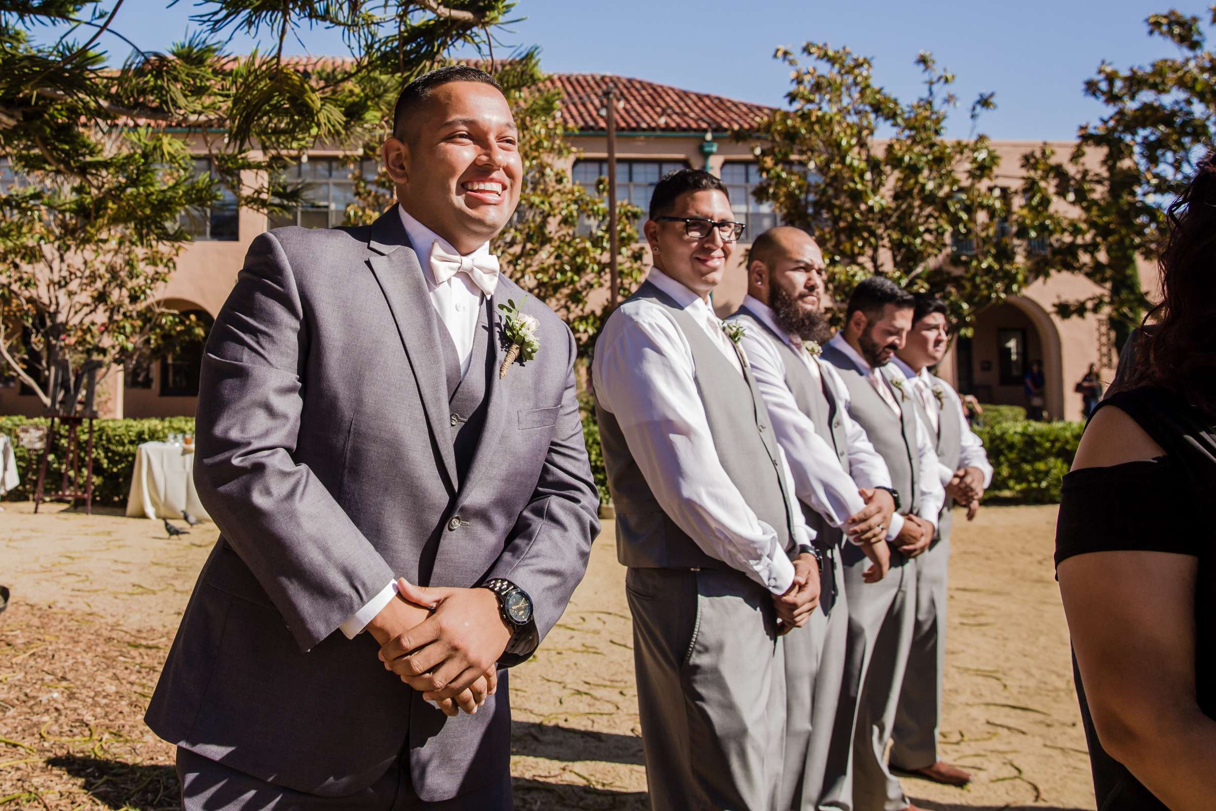 Courtyard by Marriott San Diego Airport/Liberty Station Wedding coordinated by This and That Event Services, Renae and Adrian Wedding Photo #47 by True Photography