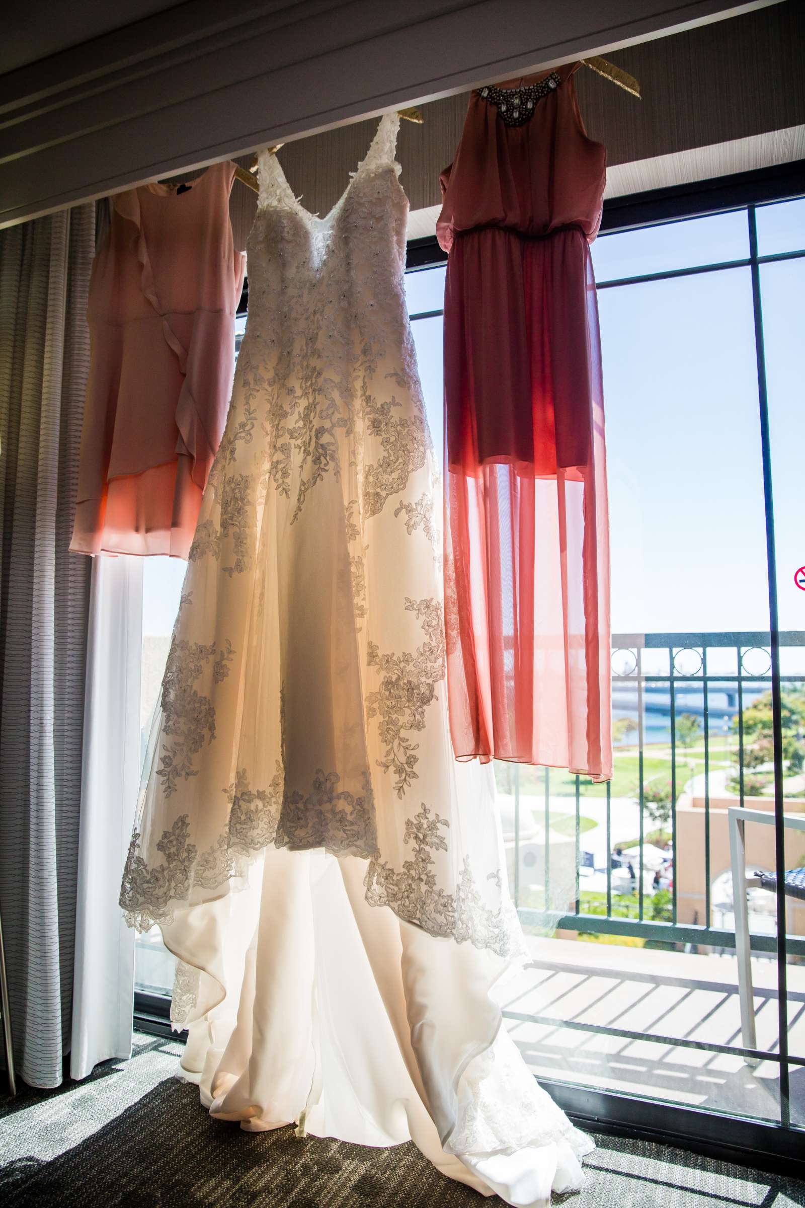 Courtyard by Marriott San Diego Airport/Liberty Station Wedding coordinated by This and That Event Services, Renae and Adrian Wedding Photo #152 by True Photography