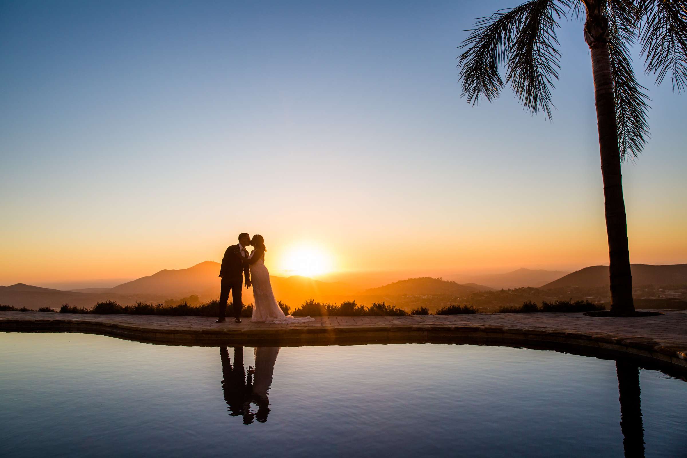 Sunset at Montana Cielo Wedding coordinated by BASH WEDDINGS/EVENTS, Natasha and Lawarence Wedding Photo #418778 by True Photography